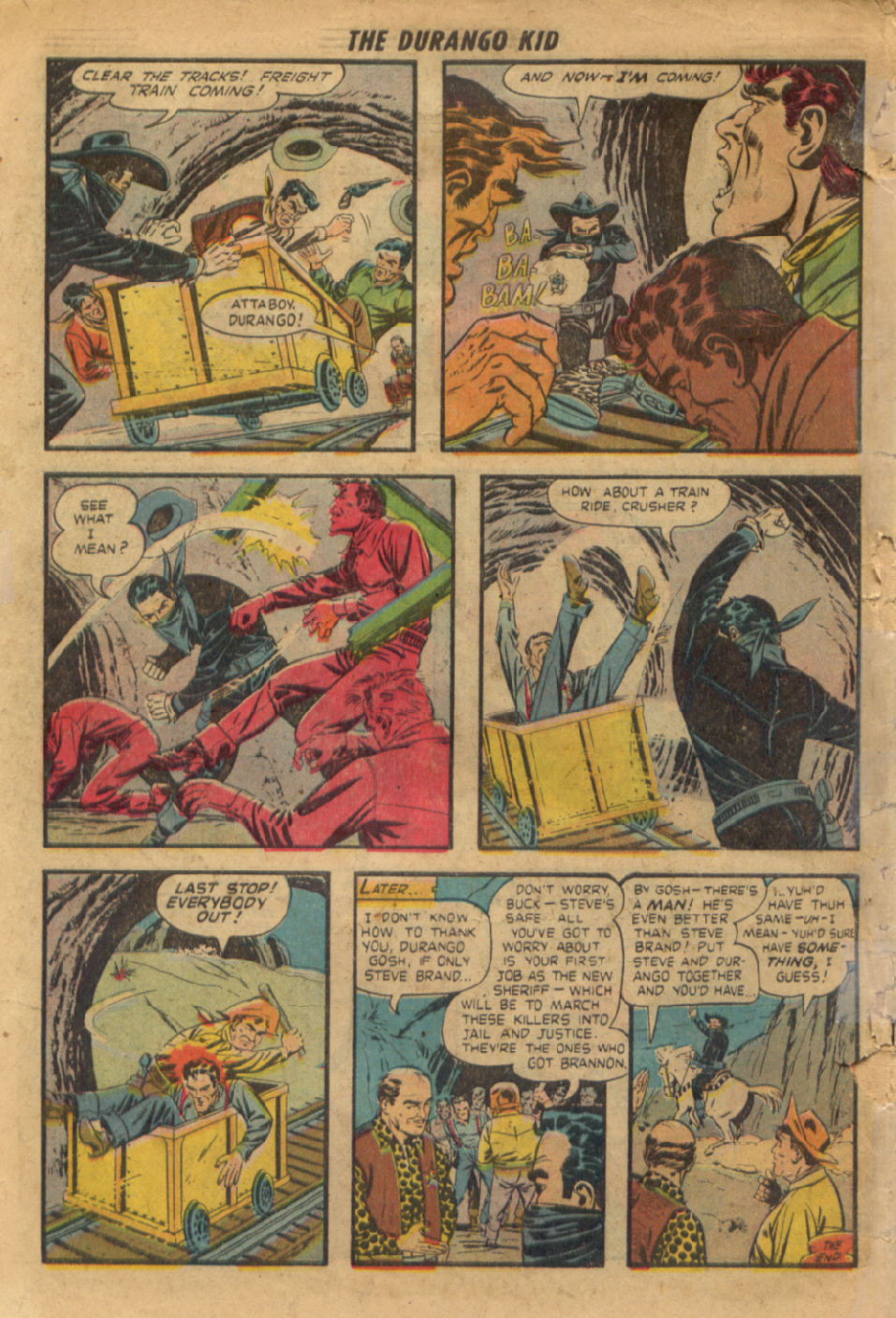 Read online Charles Starrett as The Durango Kid comic -  Issue #8 - 33