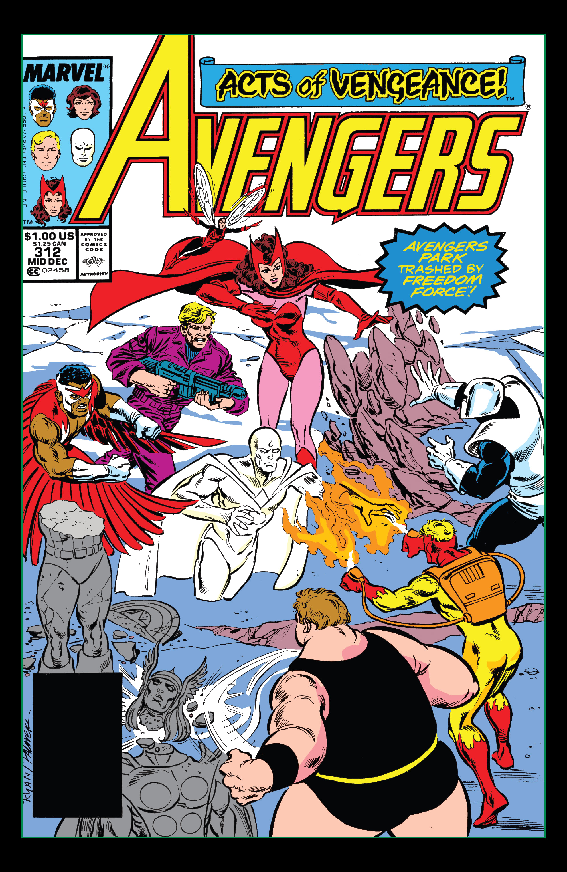 Read online Avengers West Coast Epic Collection: How The West Was Won comic -  Issue #Avengers West Coast Epic Collection Darker Than Scarlet (Part 1) - 51