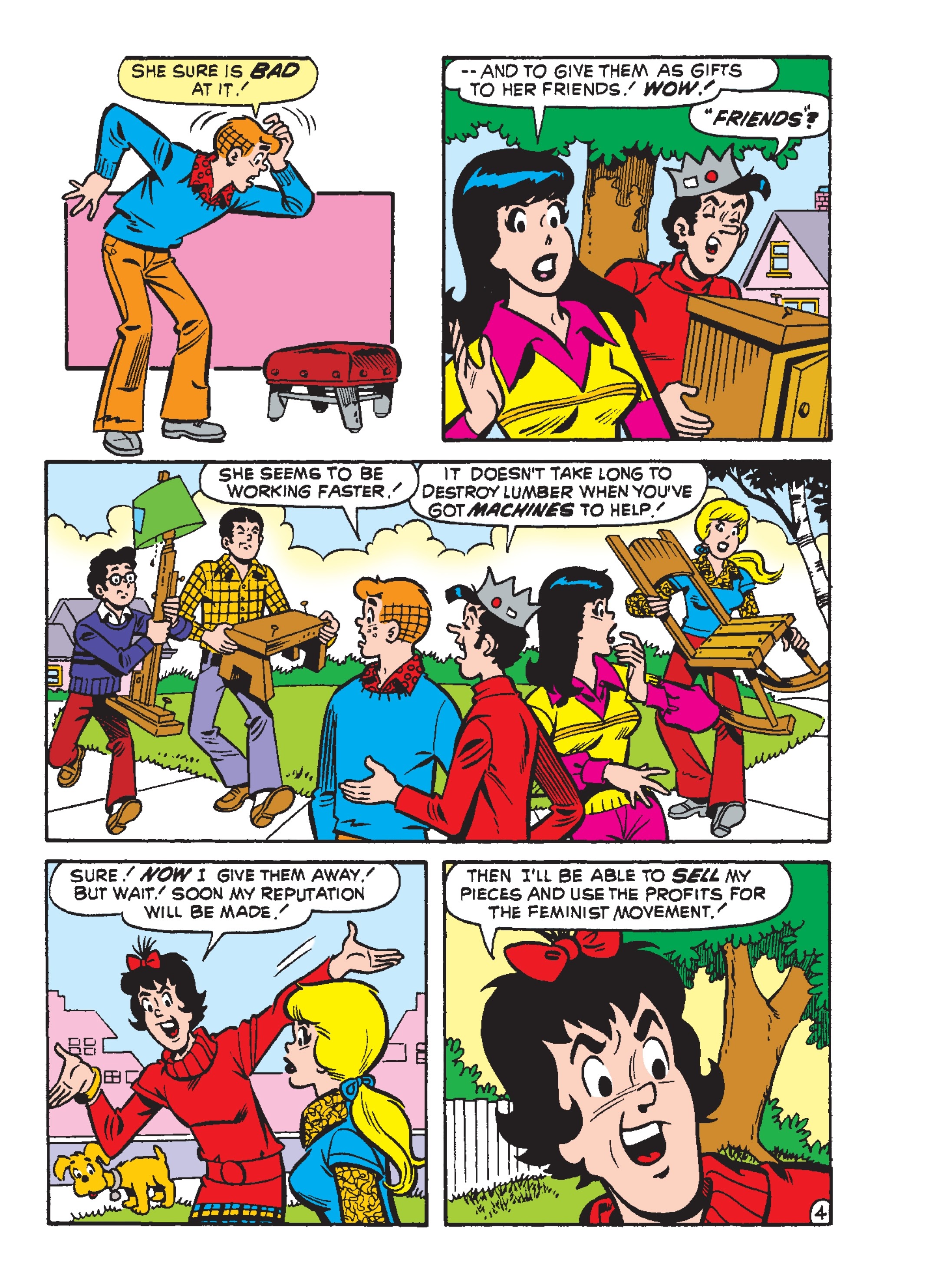 Read online Betty & Veronica Friends Double Digest comic -  Issue #256 - 215