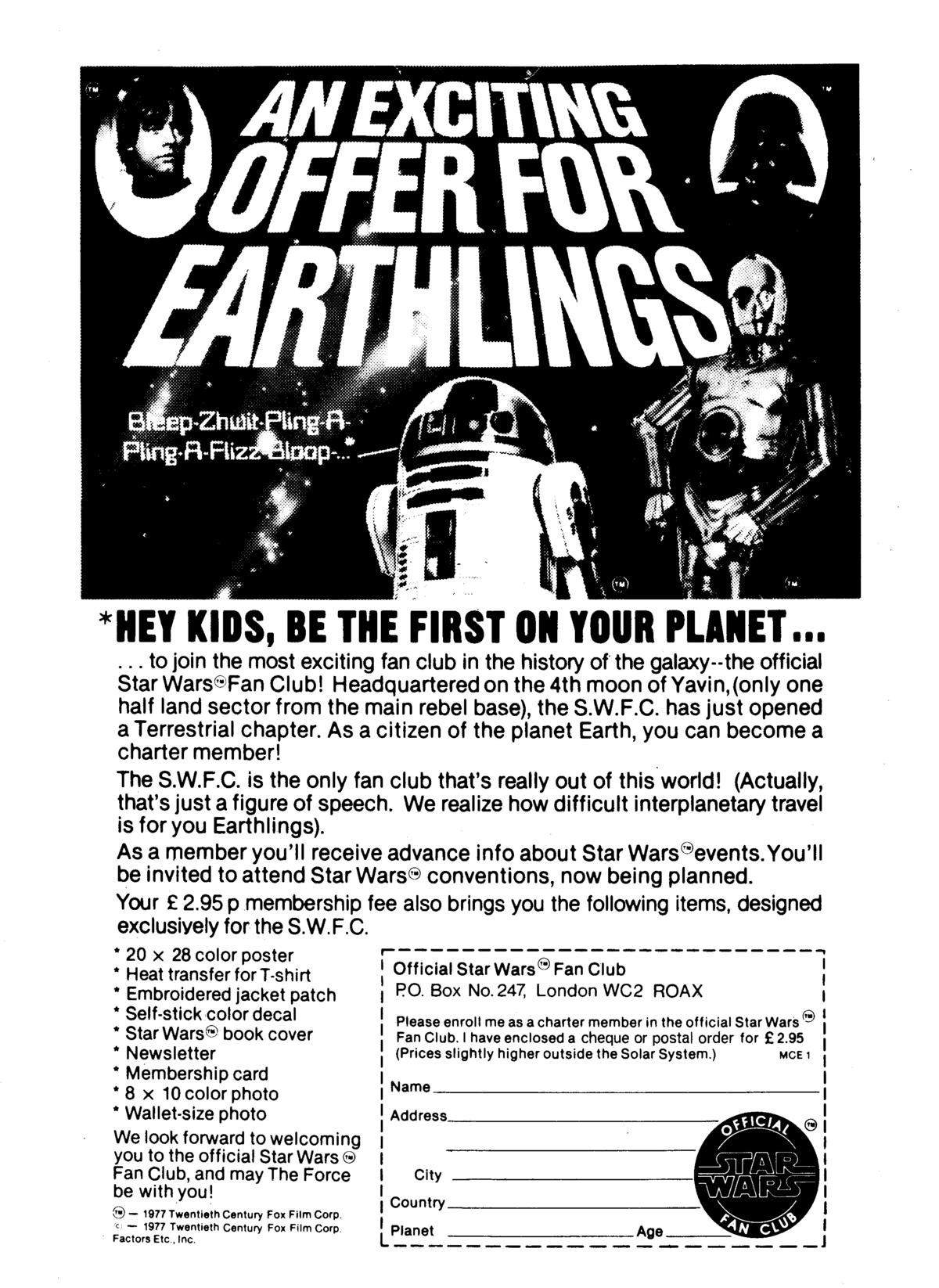 Read online Star Wars Weekly comic -  Issue #25 - 12