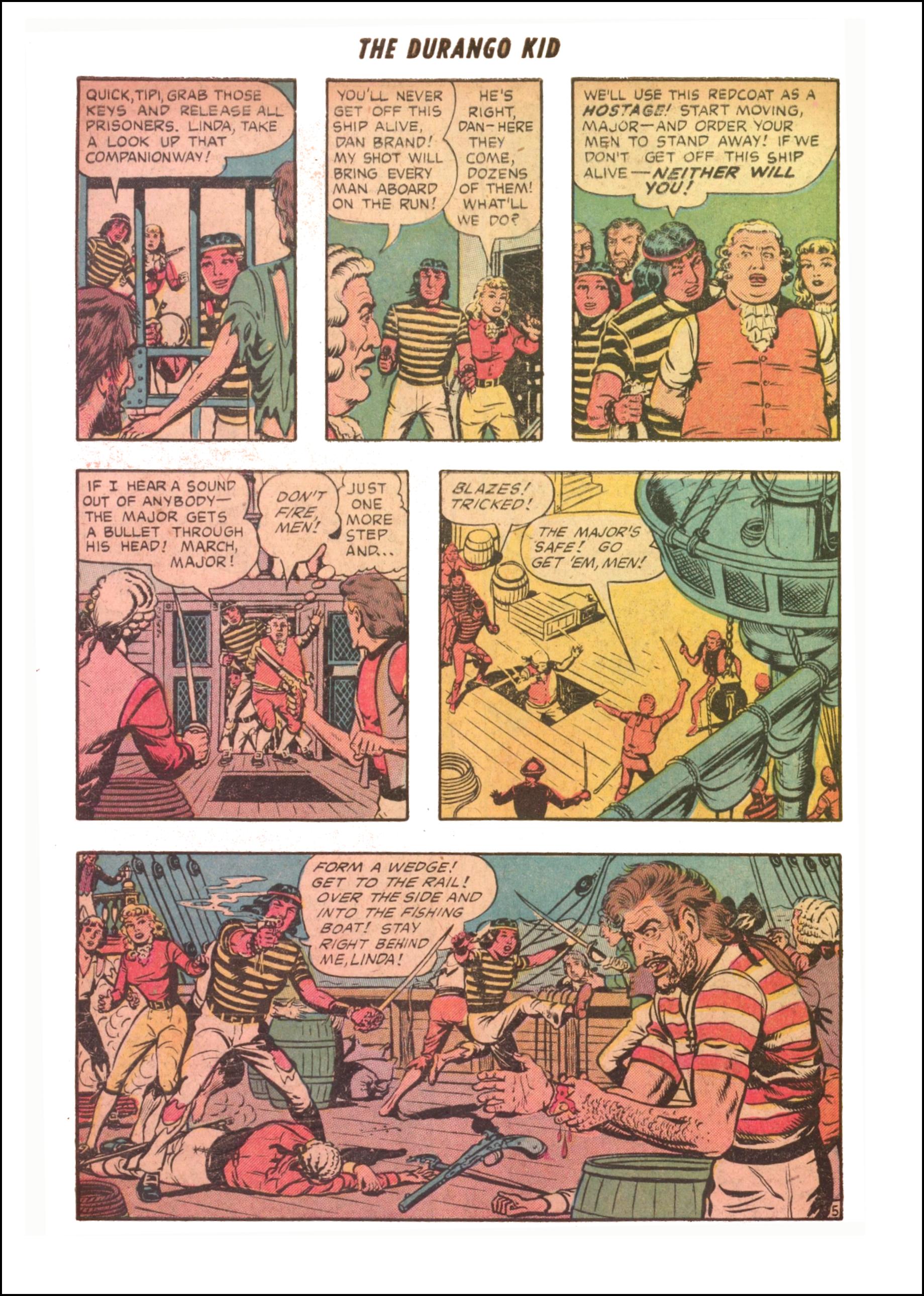 Read online Charles Starrett as The Durango Kid comic -  Issue #21 - 32