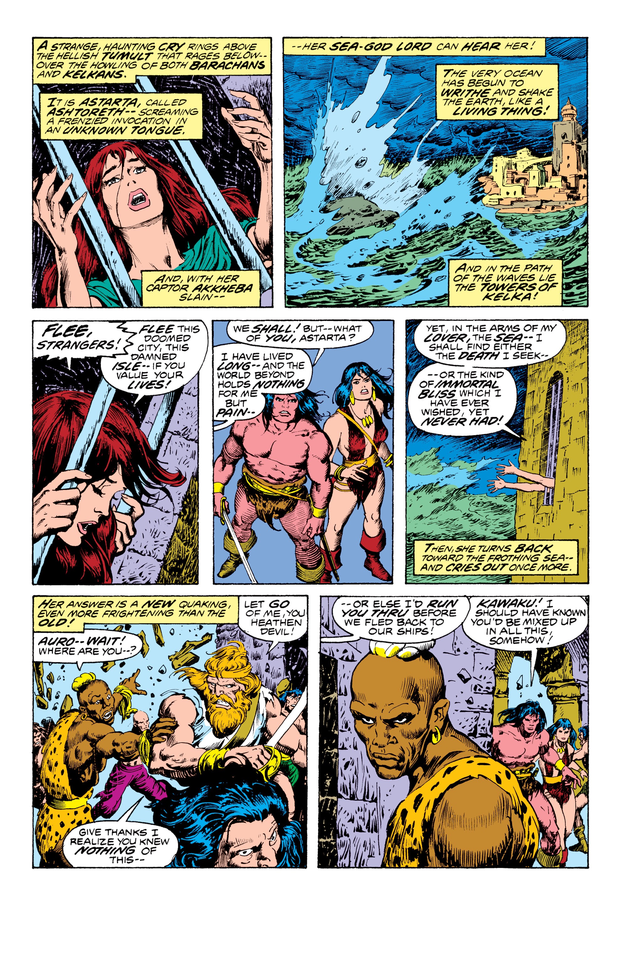 Read online Conan the Barbarian Epic Collection: The Original Marvel Years - Of Once and Future Kings comic -  Issue # TPB (Part 3) - 24