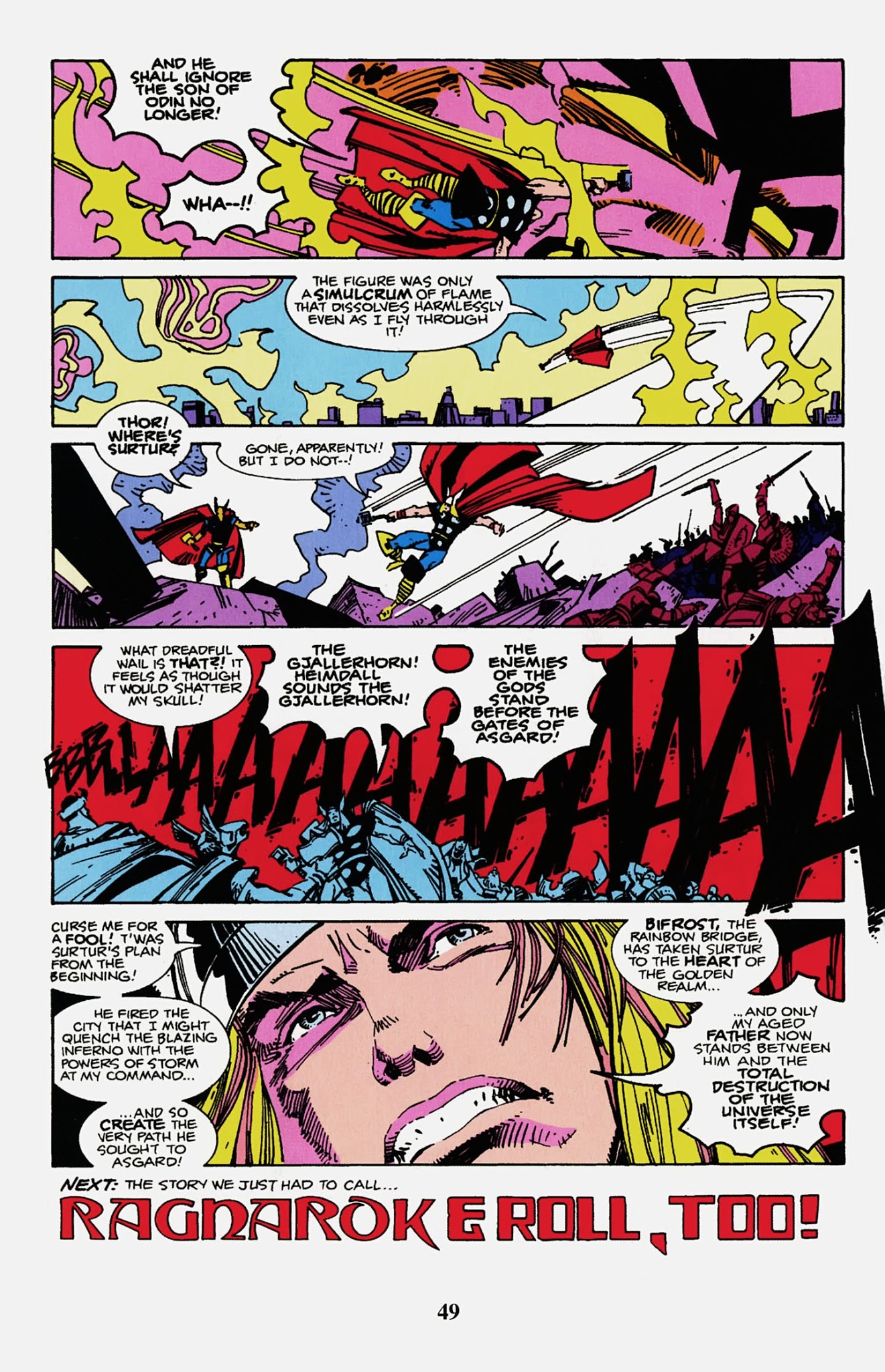 Read online Thor Visionaries: Walter Simonson comic -  Issue # TPB 2 - 51