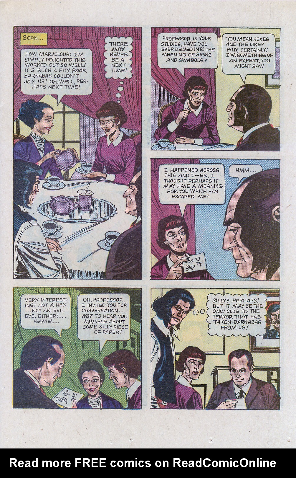 Read online Dark Shadows (1969) comic -  Issue #10 - 11