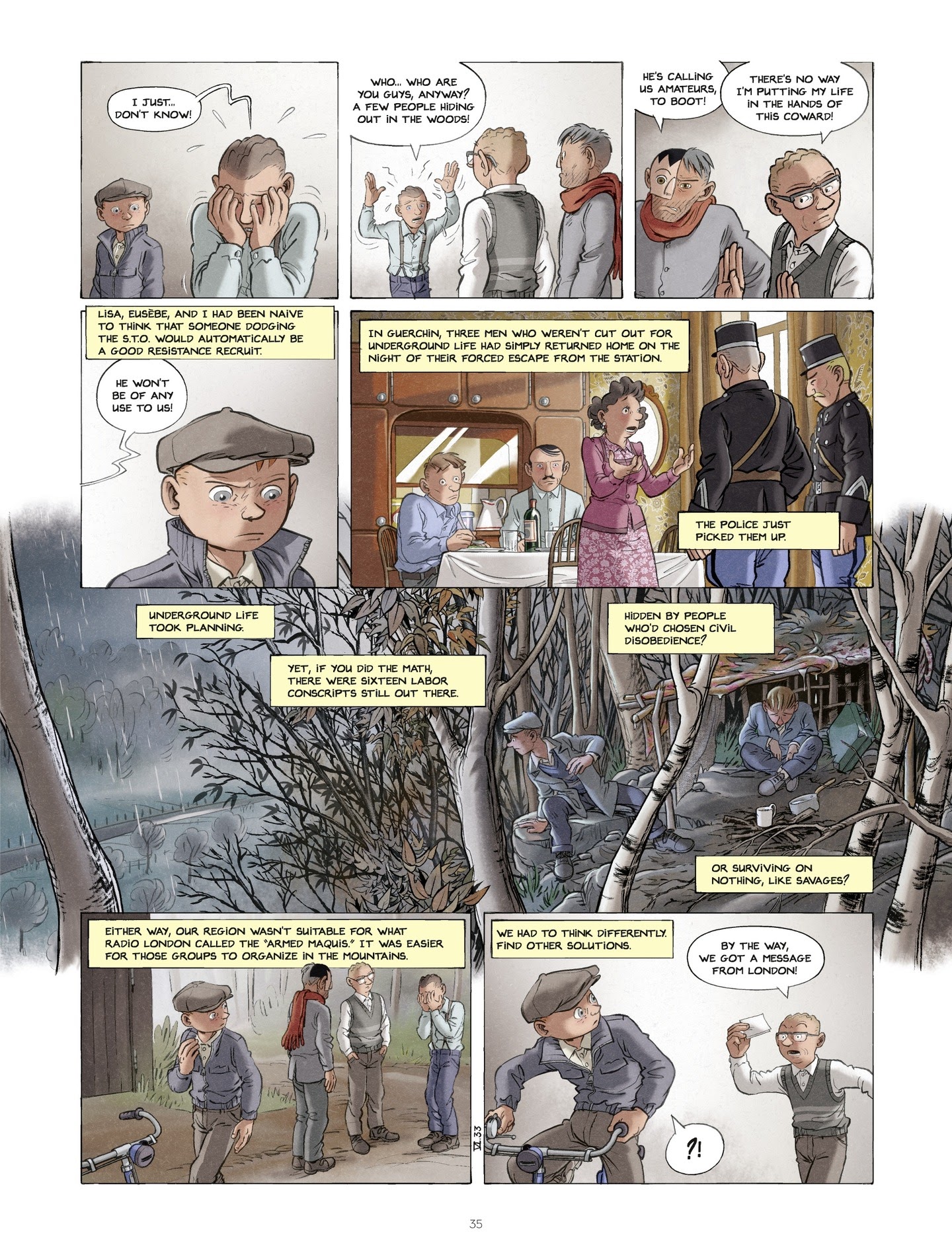 Read online Children of the Resistance comic -  Issue #6 - 35