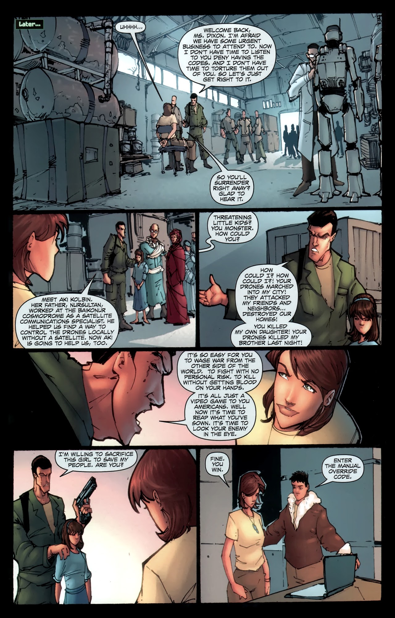 Read online Drone comic -  Issue #3 - 21