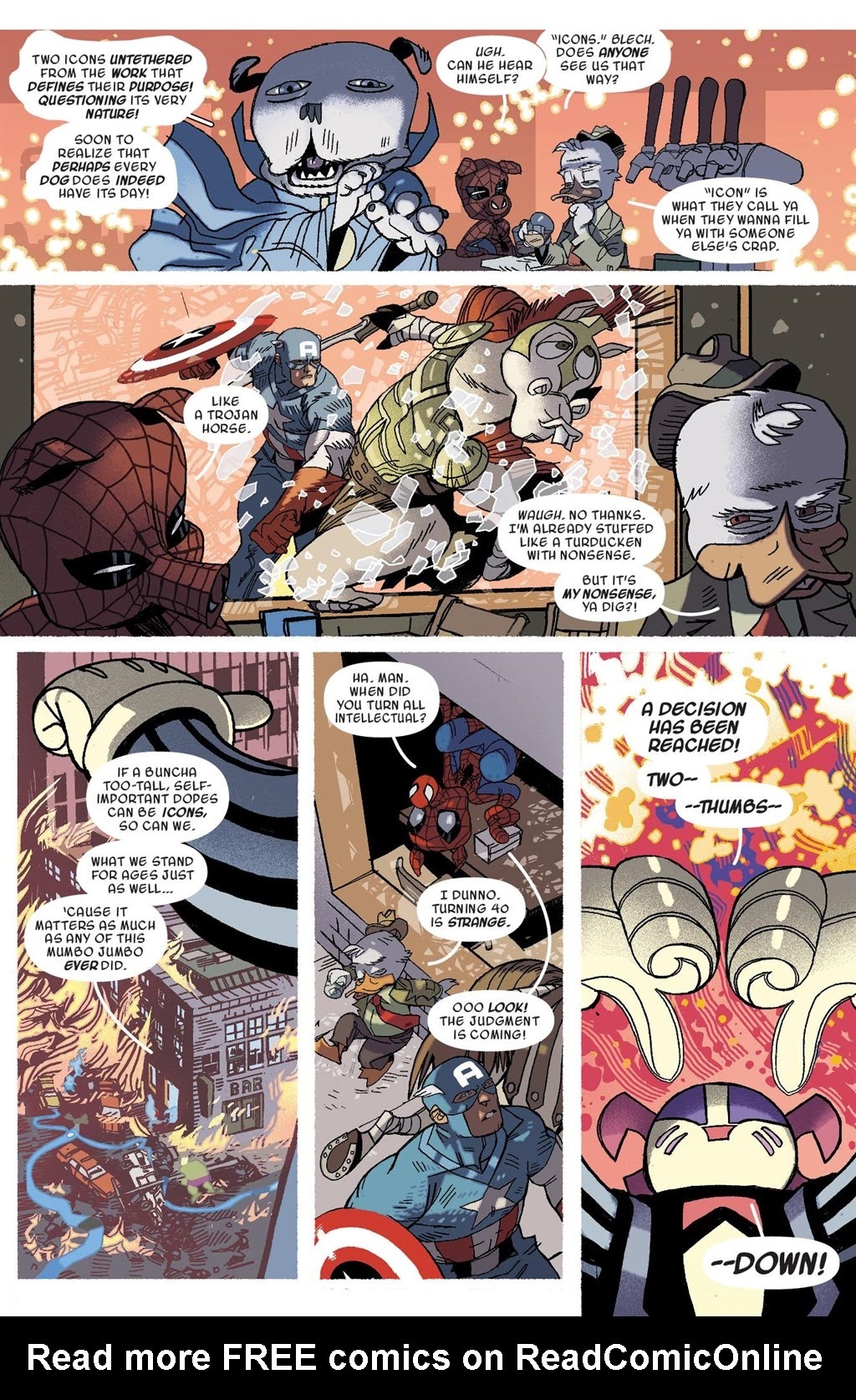 Read online Spider-Man: Spider-Verse comic -  Issue # Spider-Ham - 90