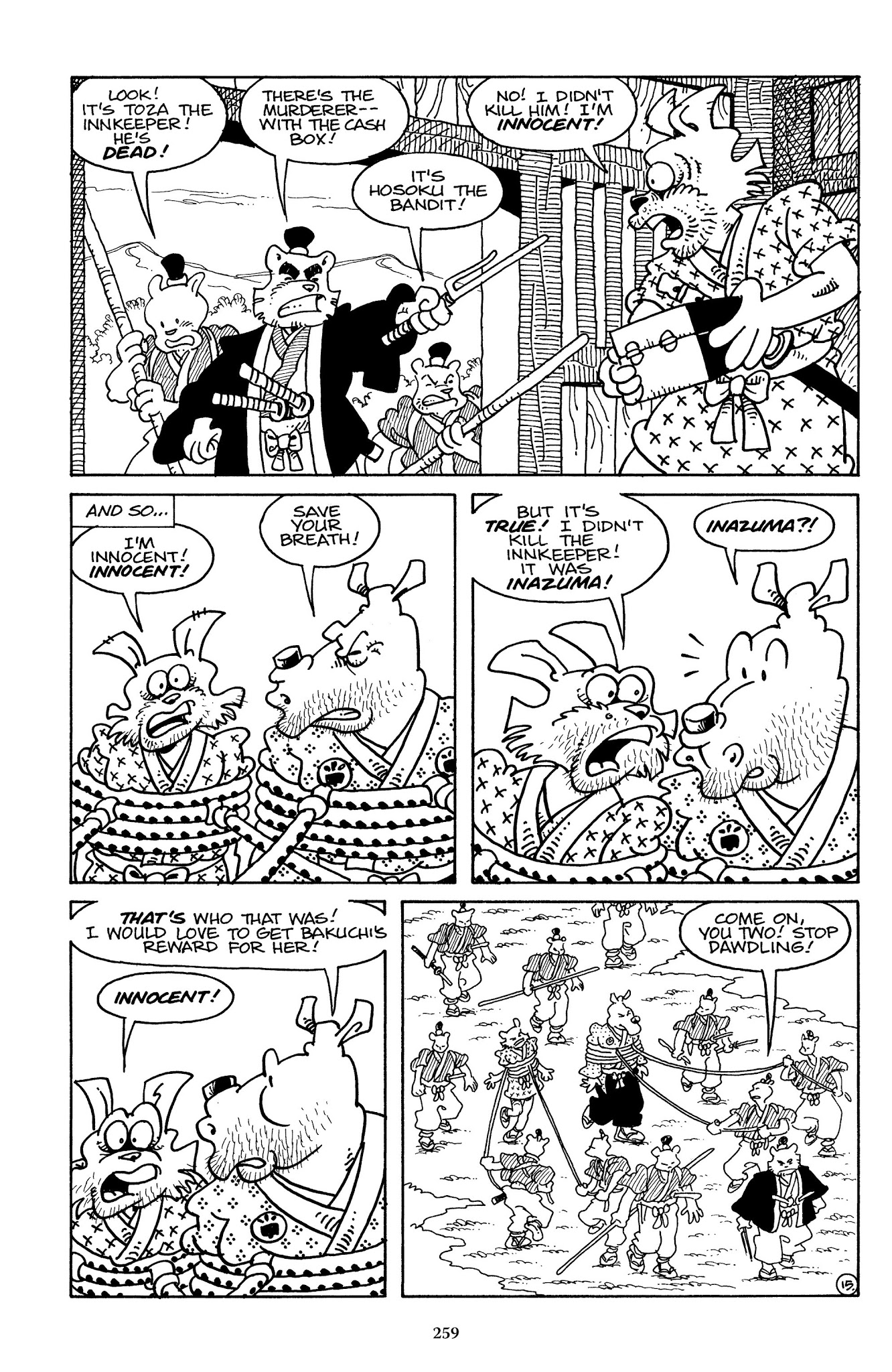 Read online The Usagi Yojimbo Saga comic -  Issue # TPB 2 - 255