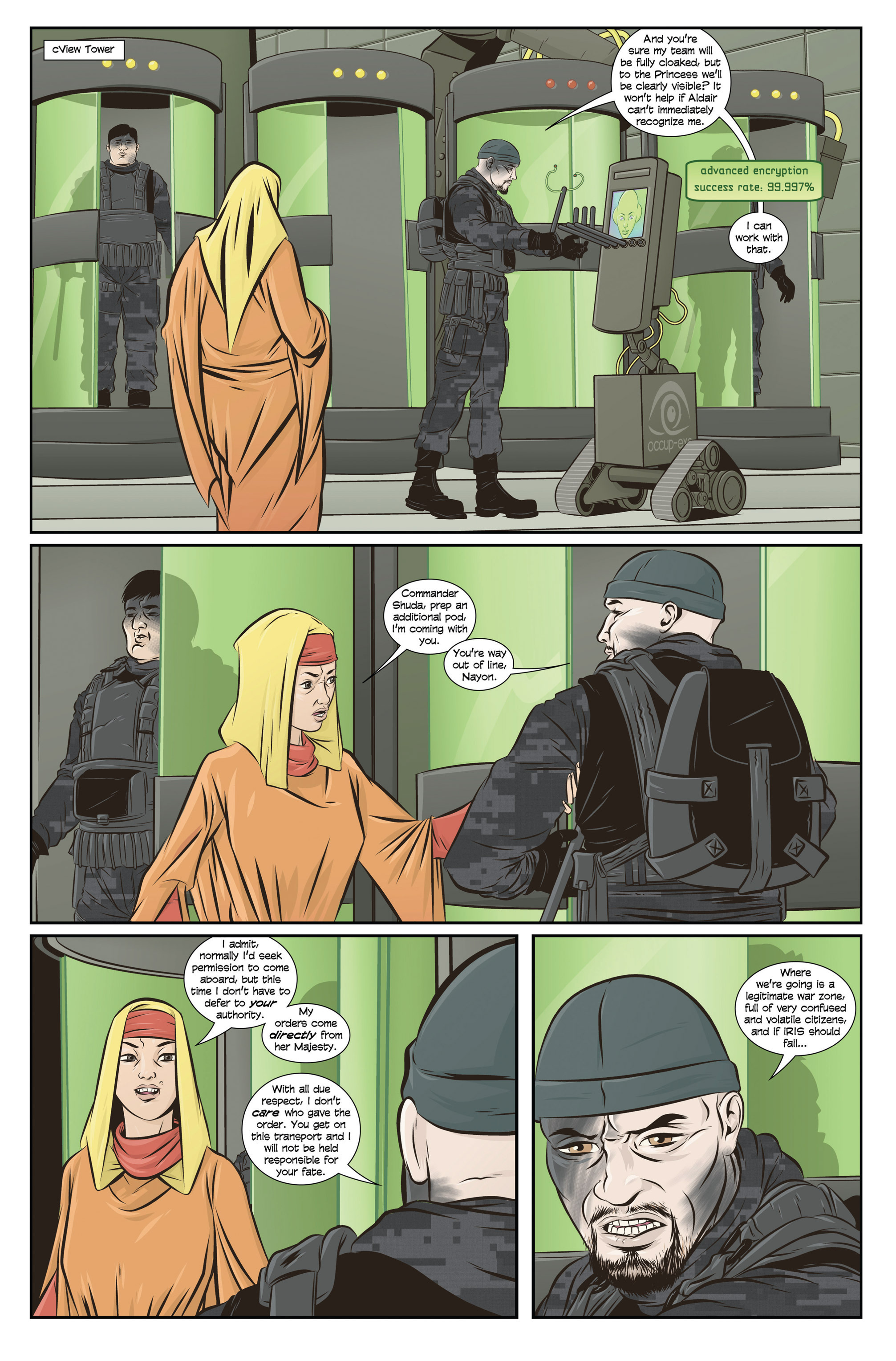 Read online Skinned comic -  Issue #4 - 3