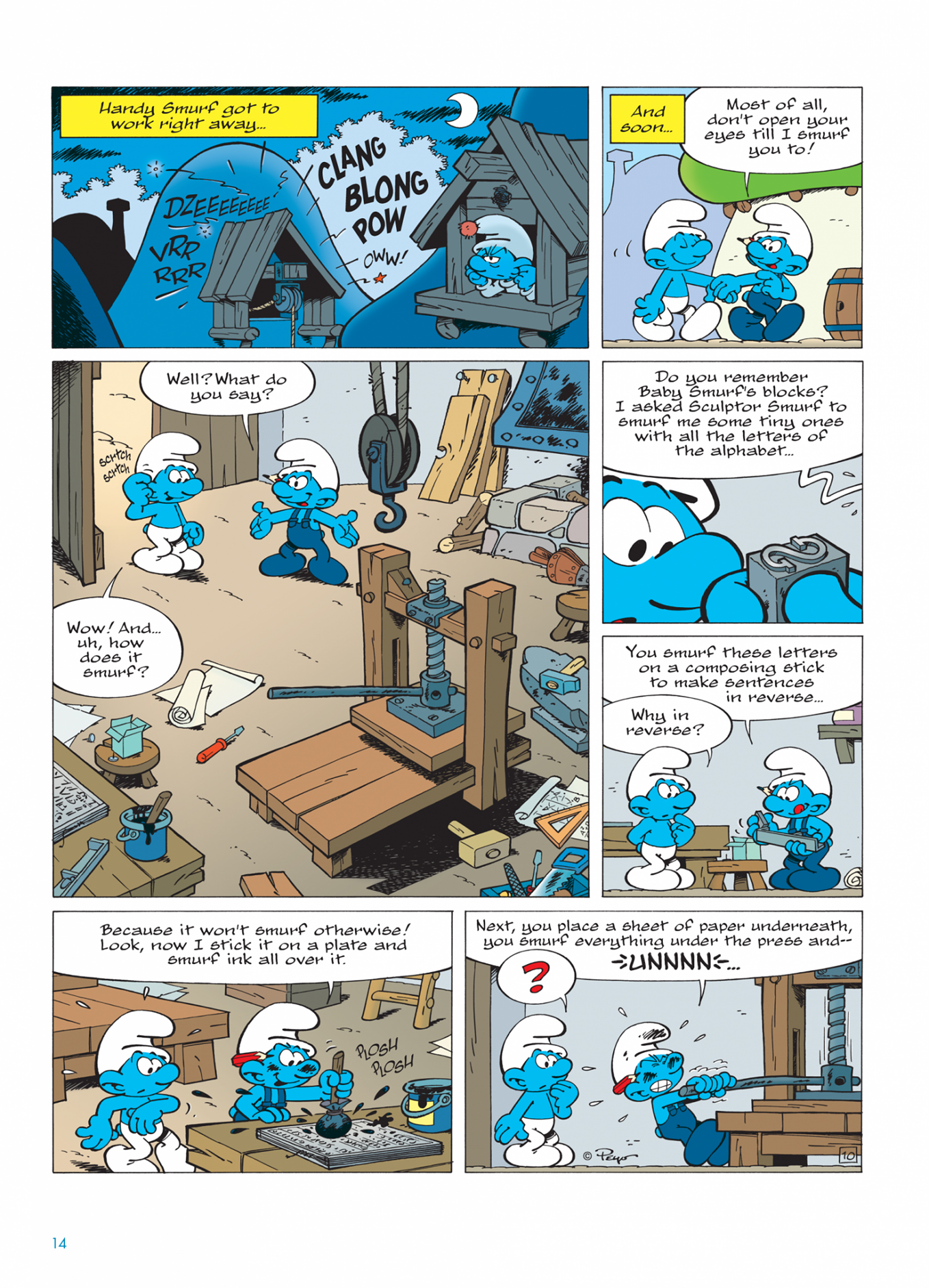 Read online The Smurfs comic -  Issue #24 - 14
