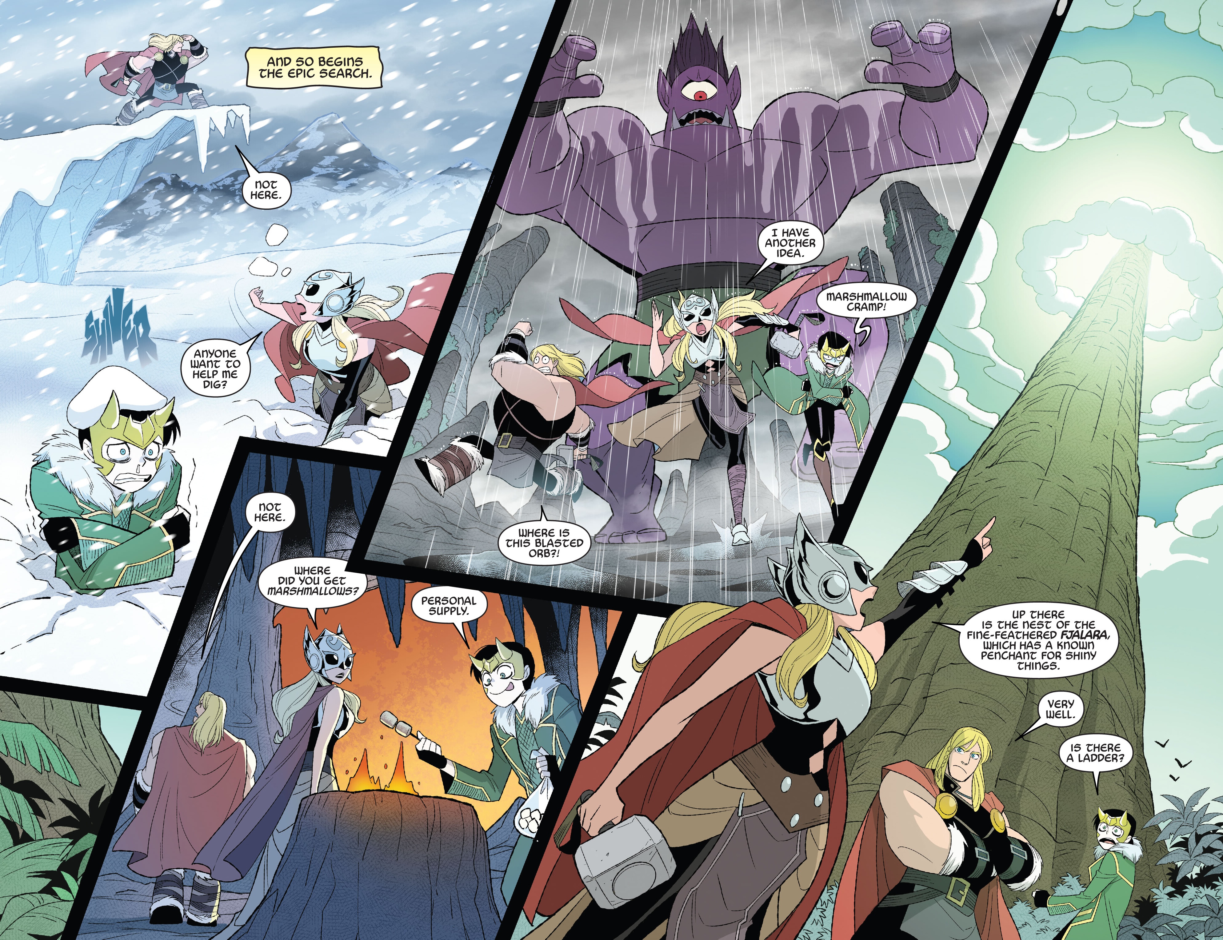 Read online Marvel-Verse: Jane Foster, The Mighty Thor comic -  Issue # TPB - 78