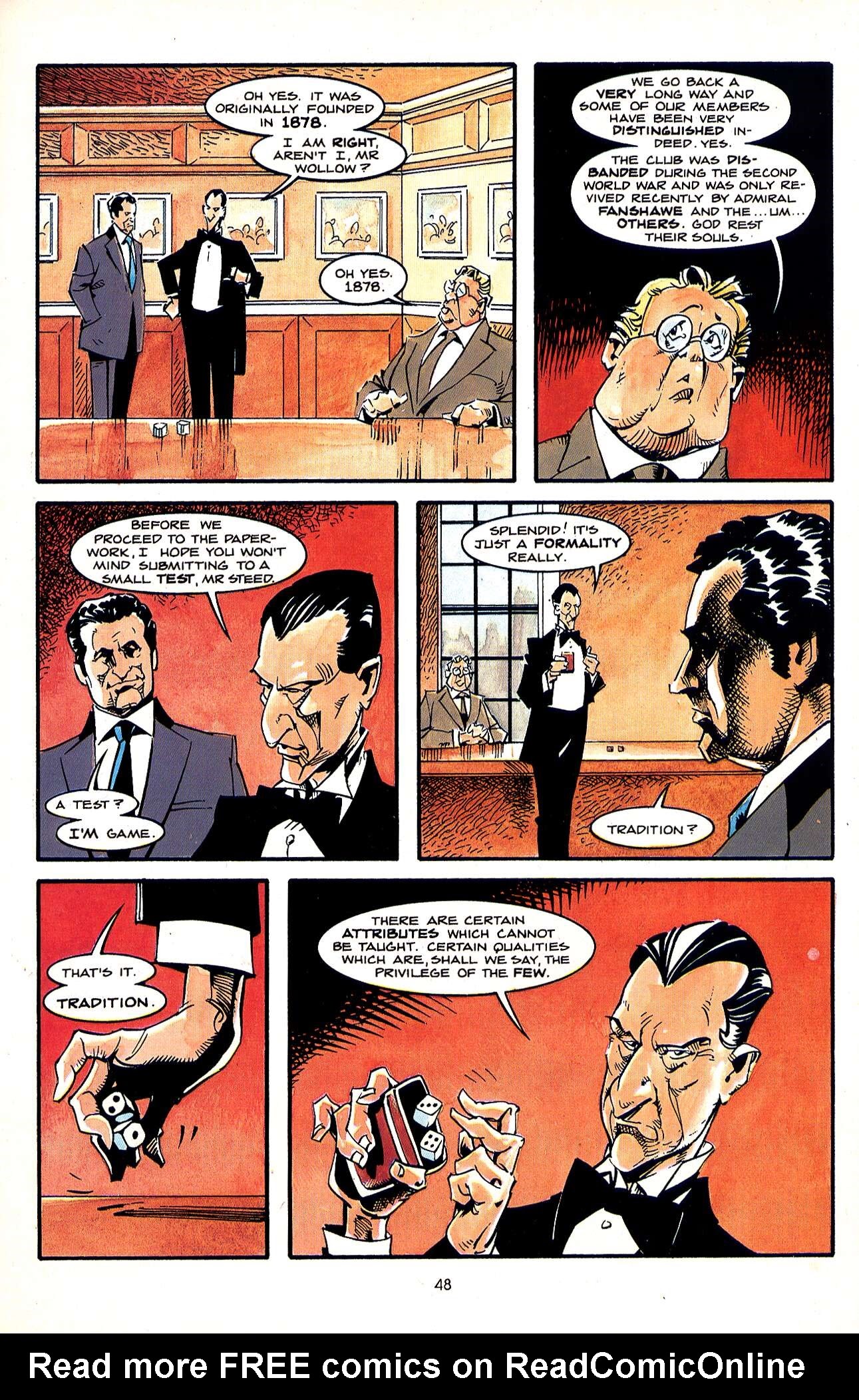 Read online Steed and Mrs. Peel (2012) comic -  Issue #2 - 6