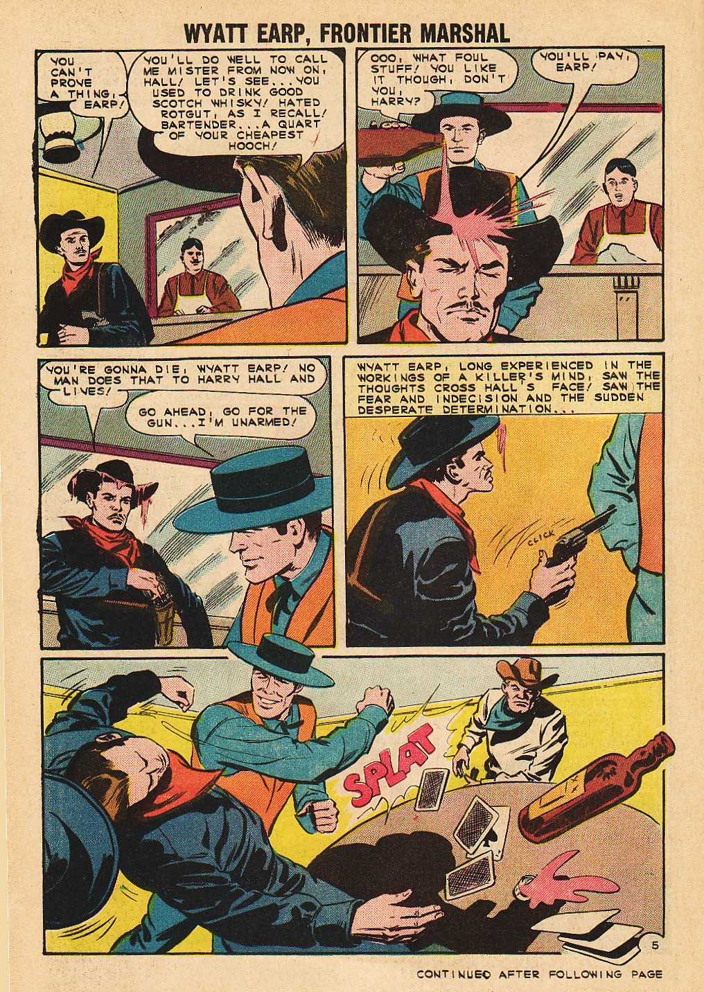 Read online Wyatt Earp Frontier Marshal comic -  Issue #53 - 14