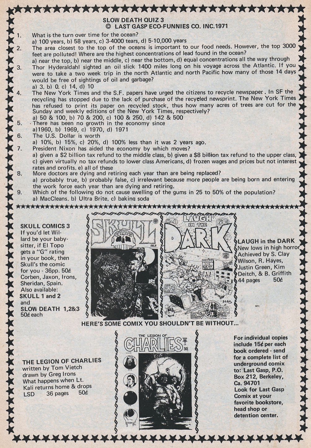 Read online Slow Death comic -  Issue #3 - 42