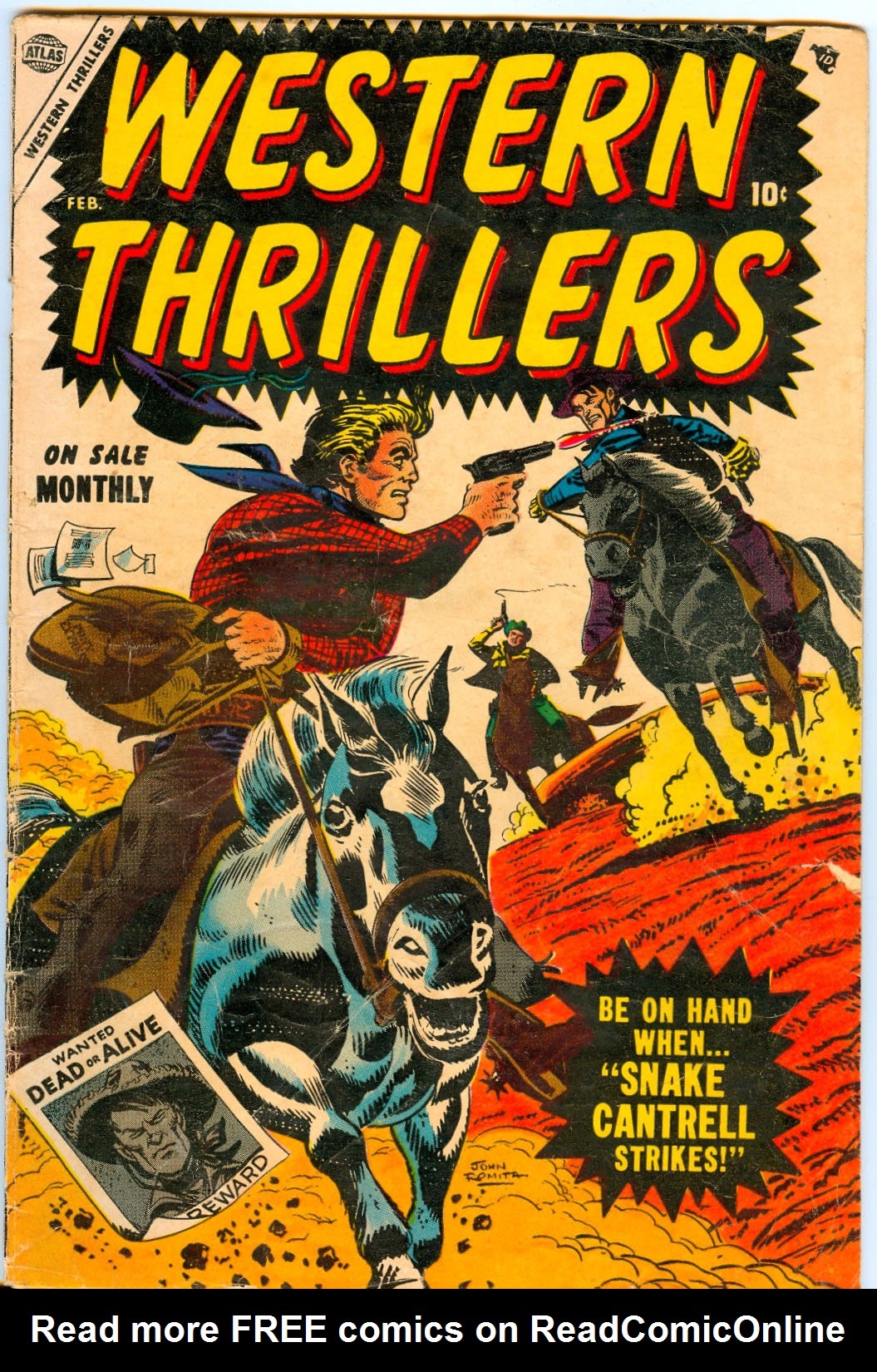 Read online Western Thrillers (1954) comic -  Issue #4 - 1