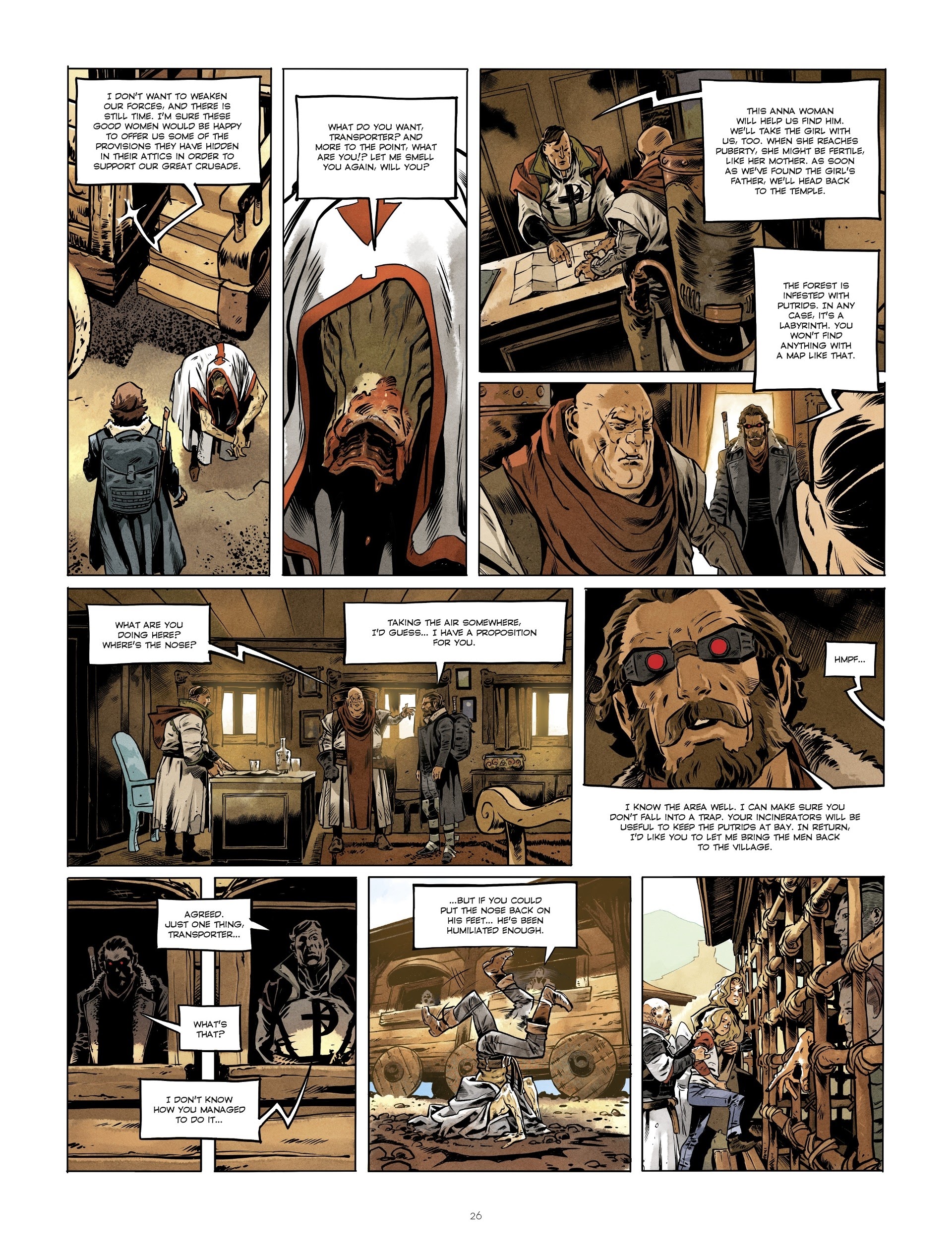 Read online The Transporter comic -  Issue #1 - 26