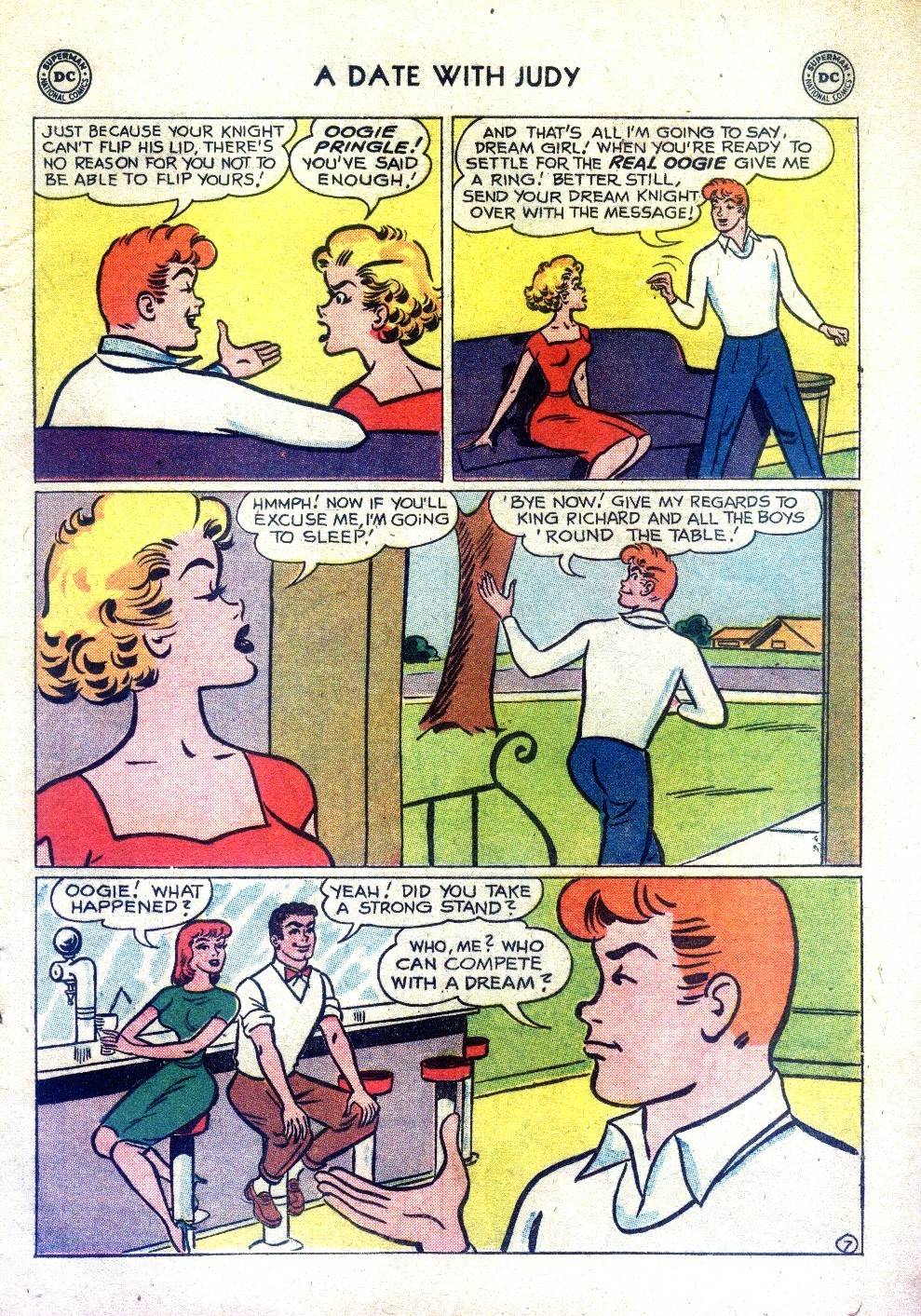 Read online A Date with Judy comic -  Issue #73 - 9