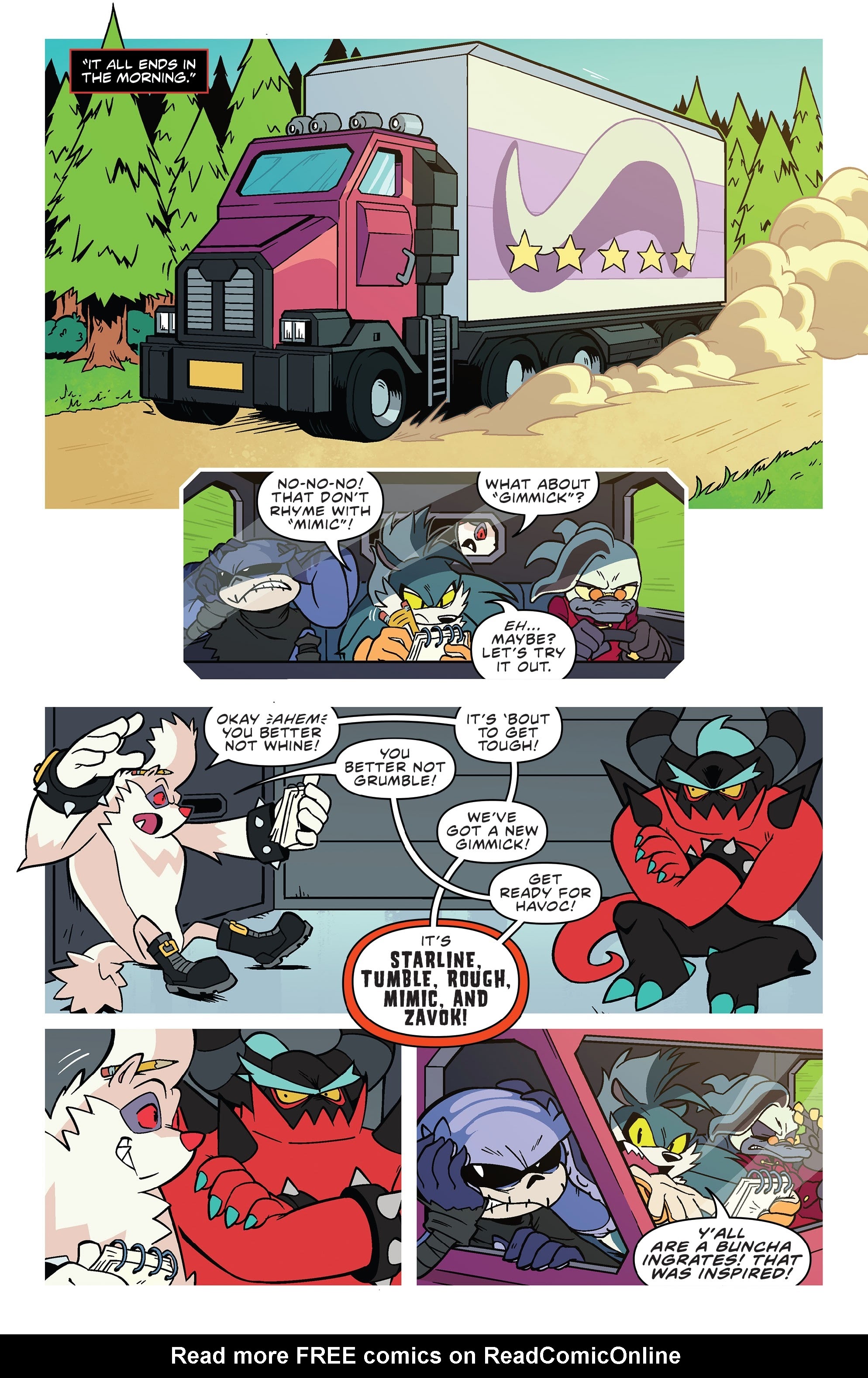 Read online Sonic the Hedgehog: Bad Guys comic -  Issue #3 - 10