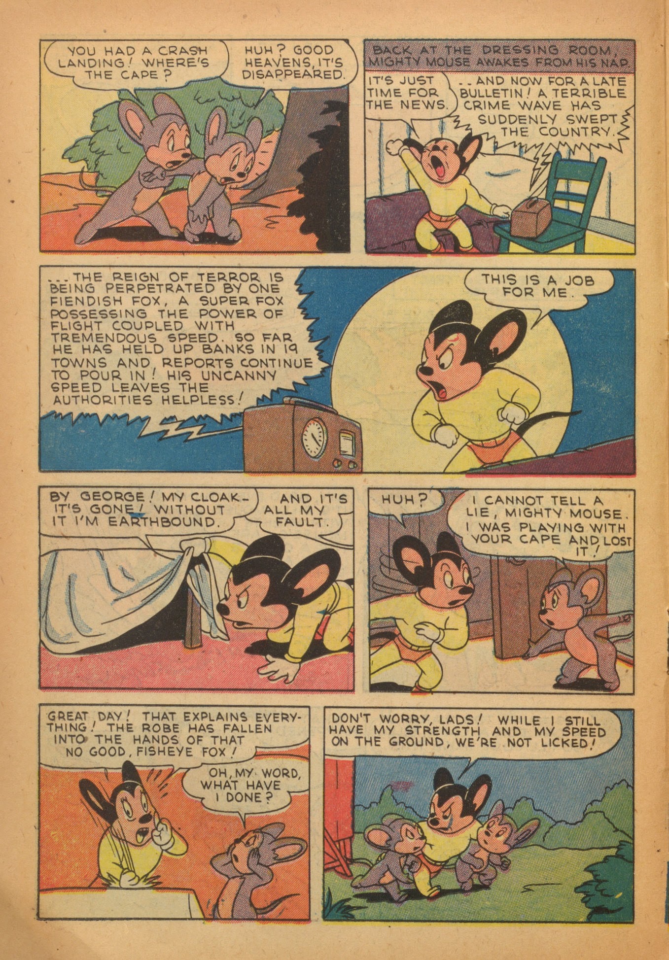 Read online Paul Terry's Mighty Mouse Comics comic -  Issue #6 - 18