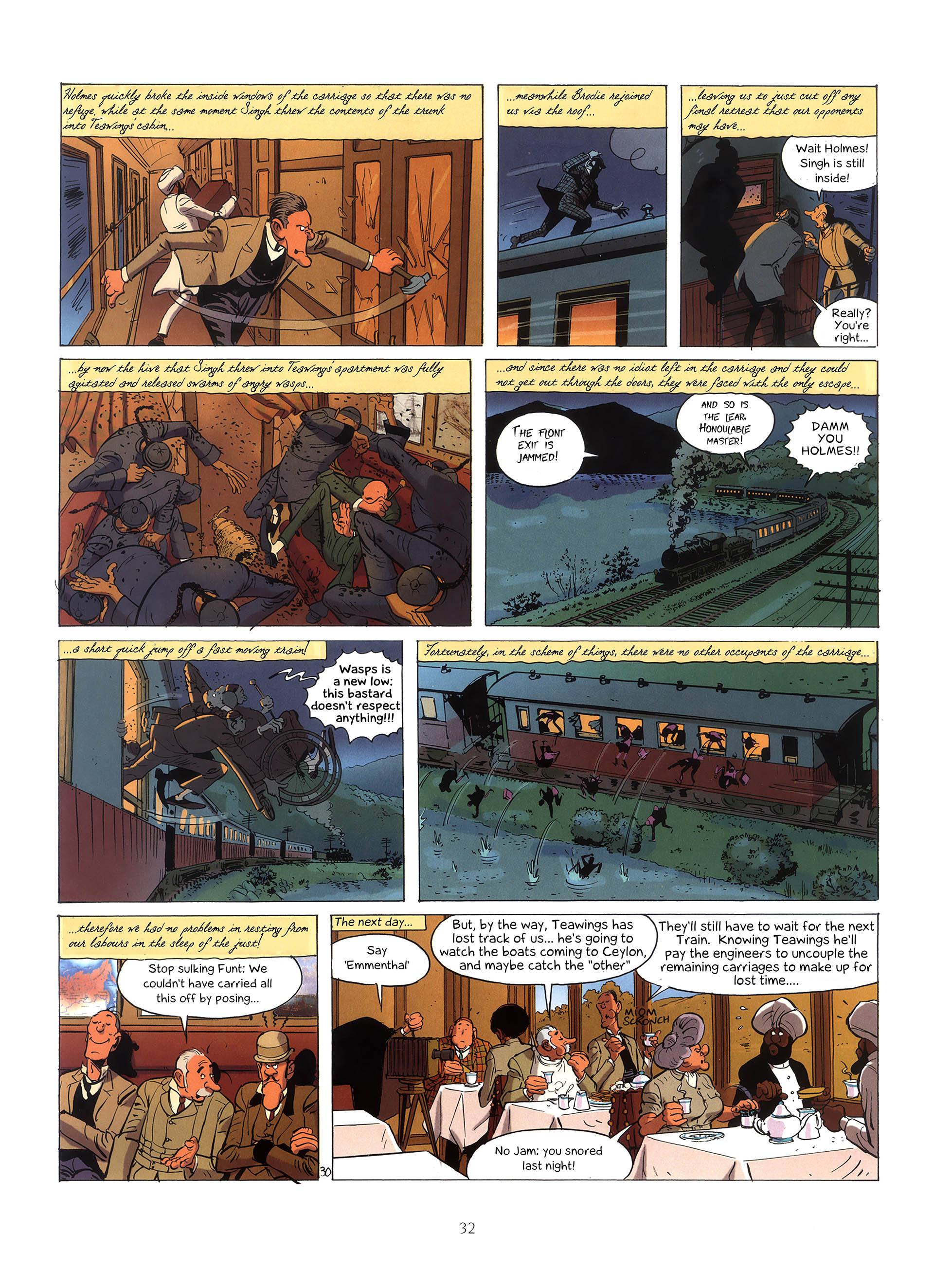 Read online Baker Street (2000) comic -  Issue #3 - 32