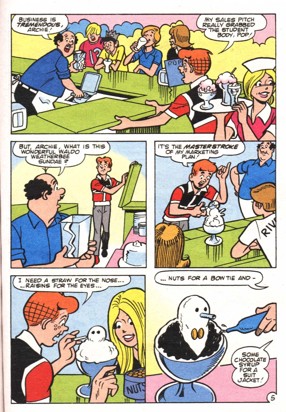 Read online Archie's Double Digest Magazine comic -  Issue #134 - 130