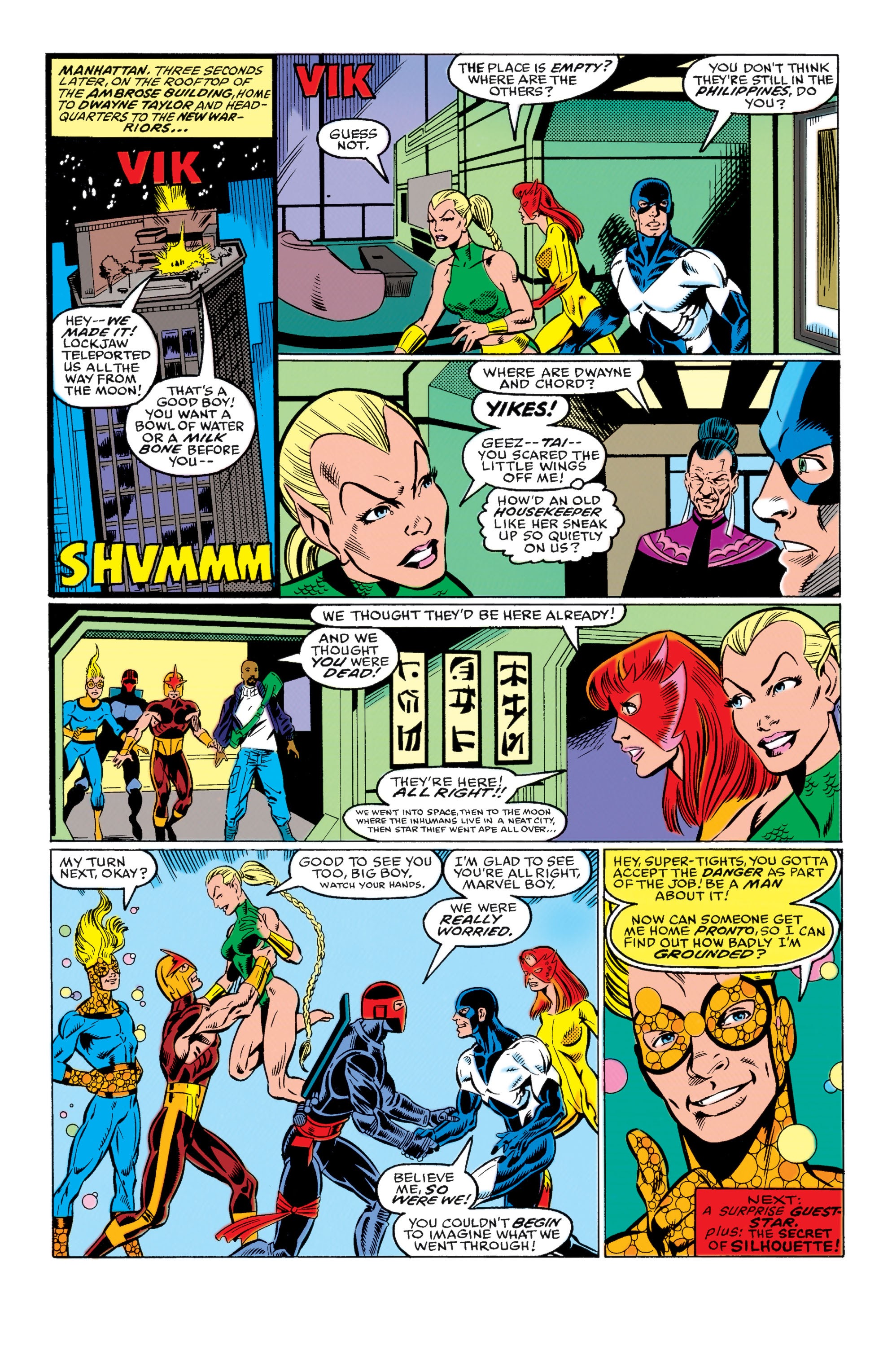 Read online The New Warriors comic -  Issue #6 - 23