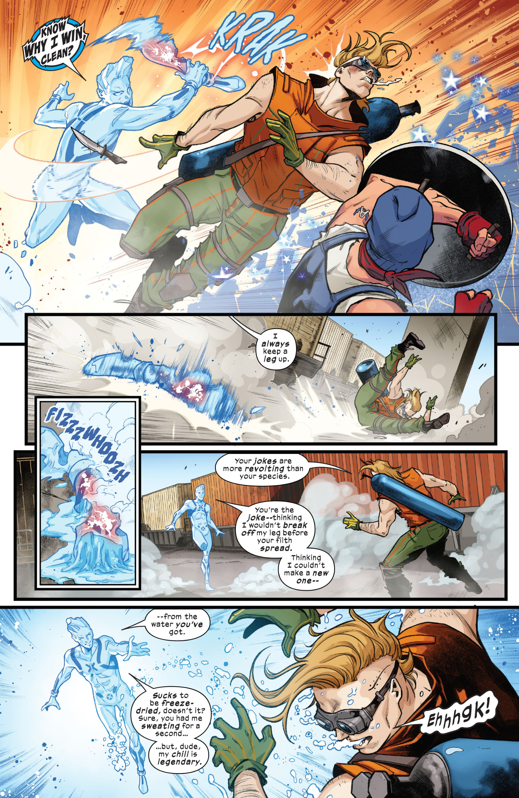 Read online Astonishing Iceman comic -  Issue #3 - 14