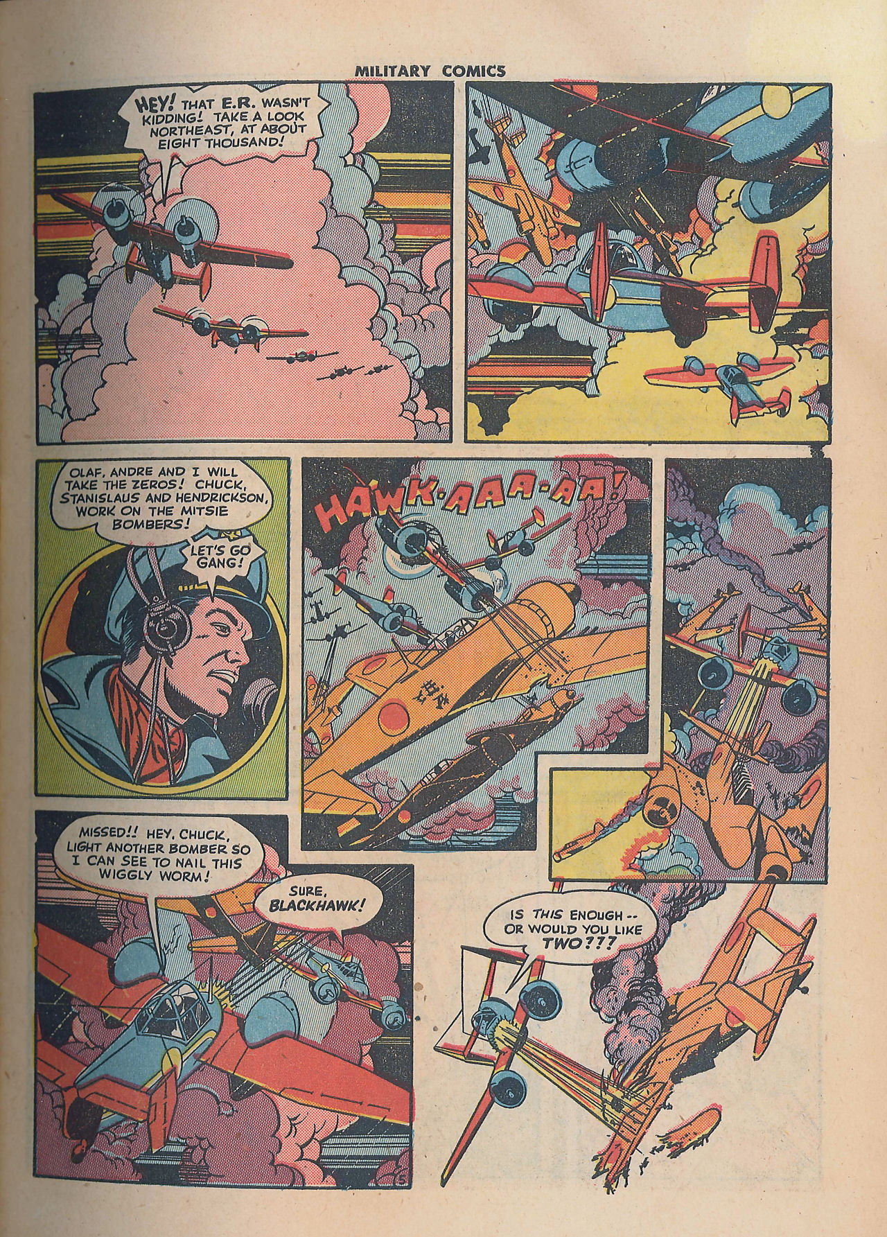 Read online Military Comics comic -  Issue #34 - 7