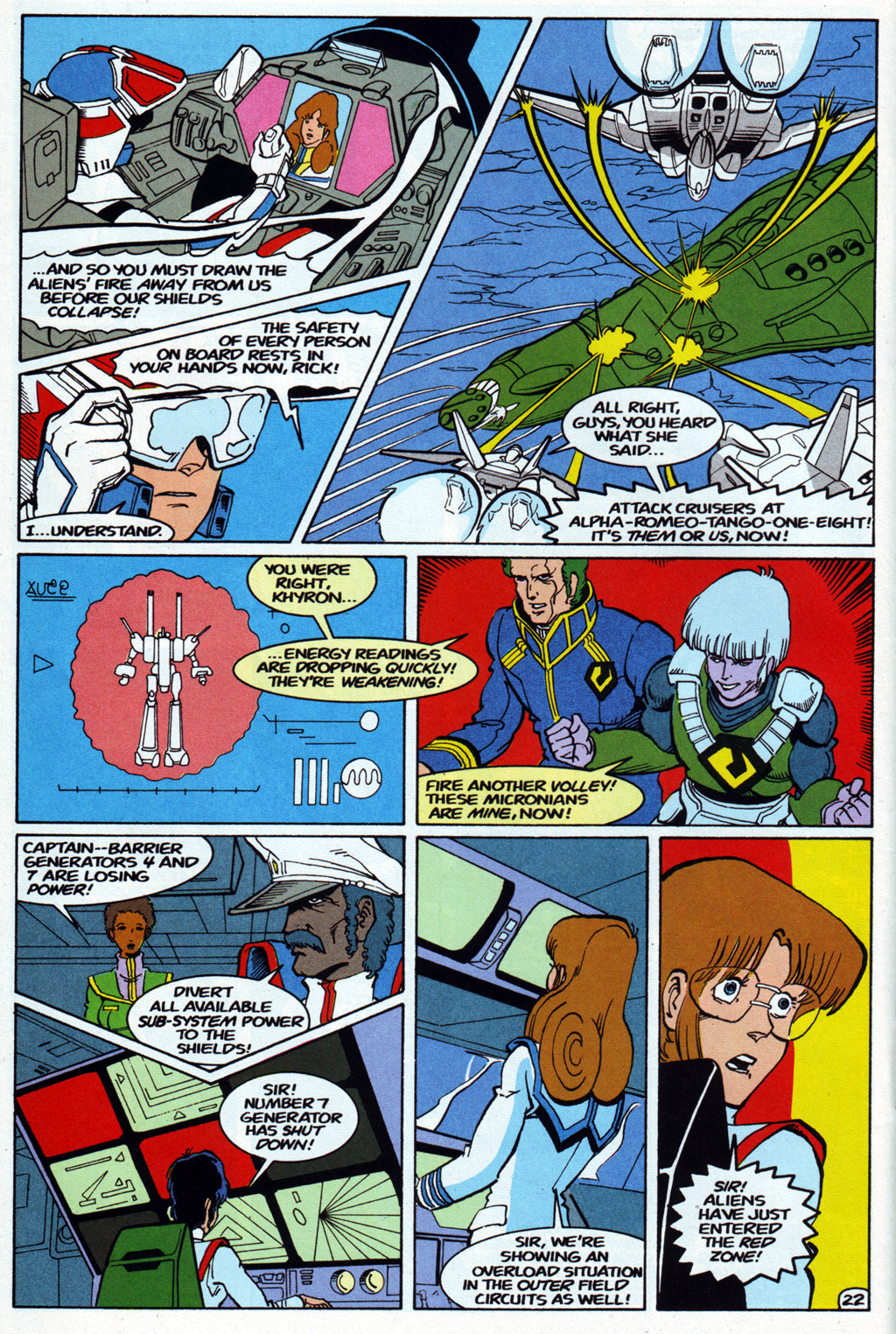 Read online Robotech The Macross Saga comic -  Issue #19 - 24