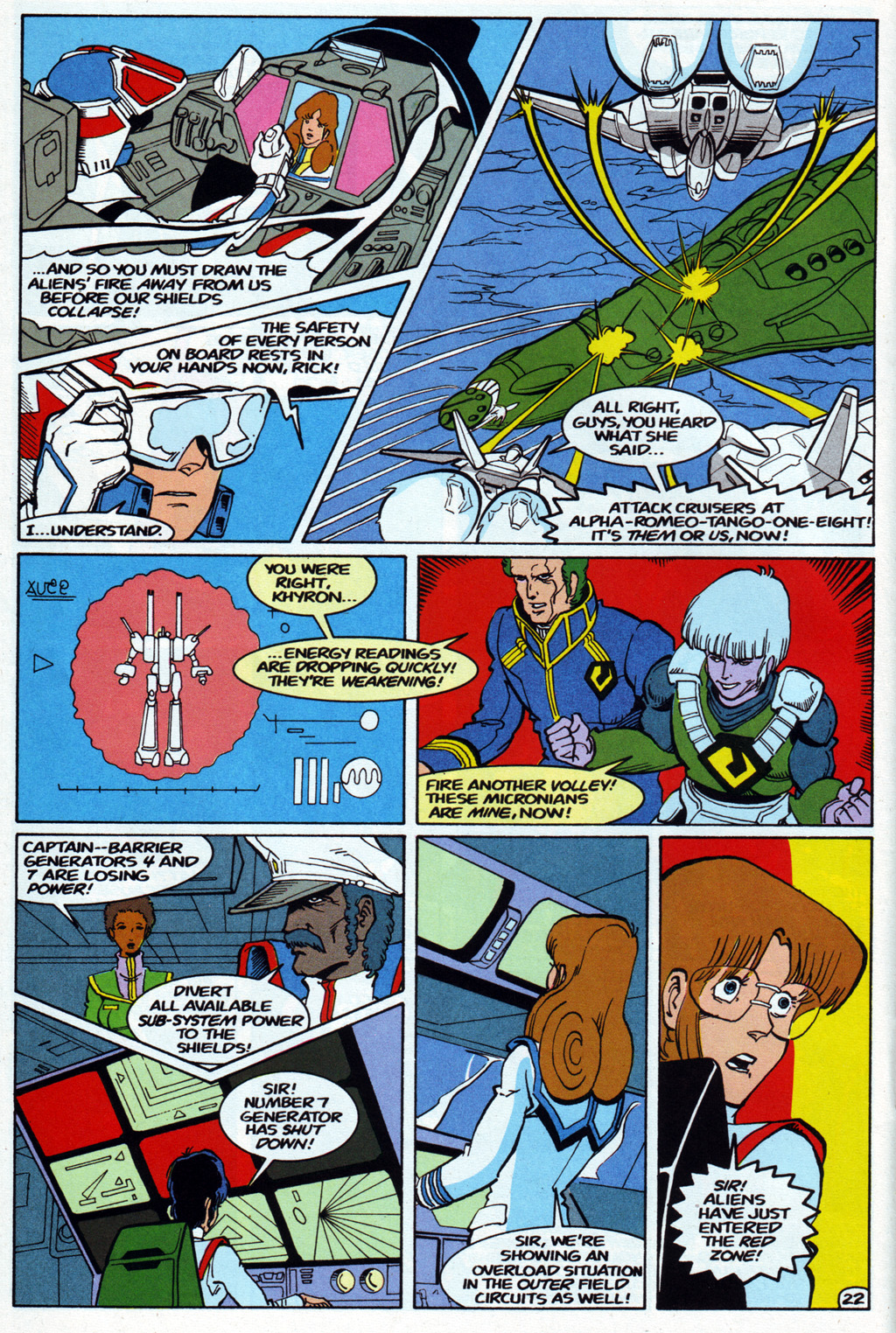 Read online Robotech The Macross Saga comic -  Issue #19 - 24
