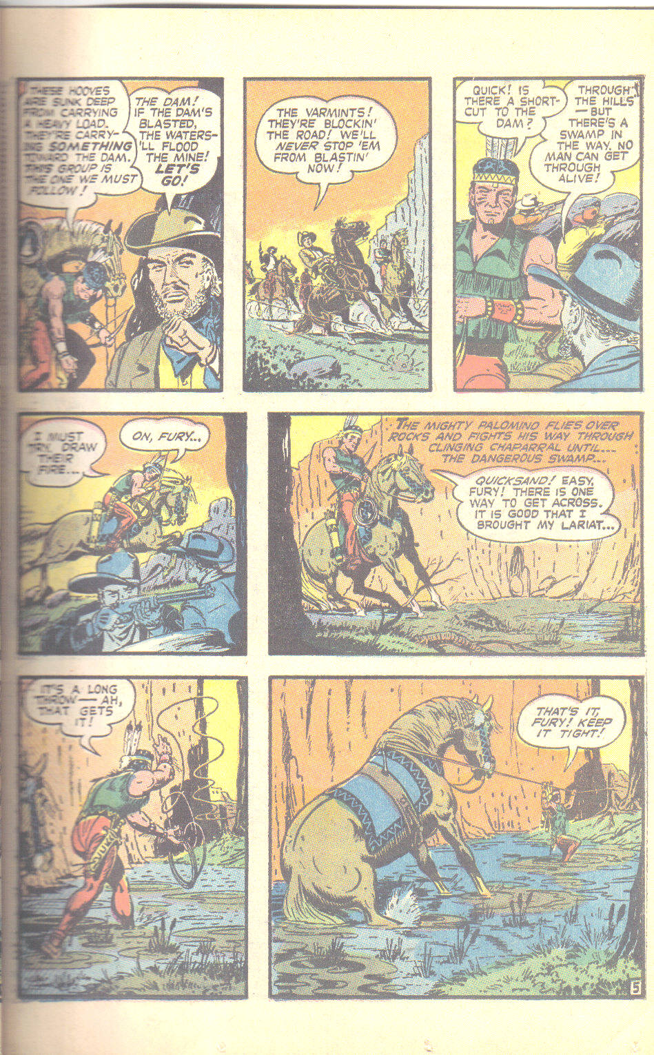 Read online Wild Western Action comic -  Issue #1 - 37
