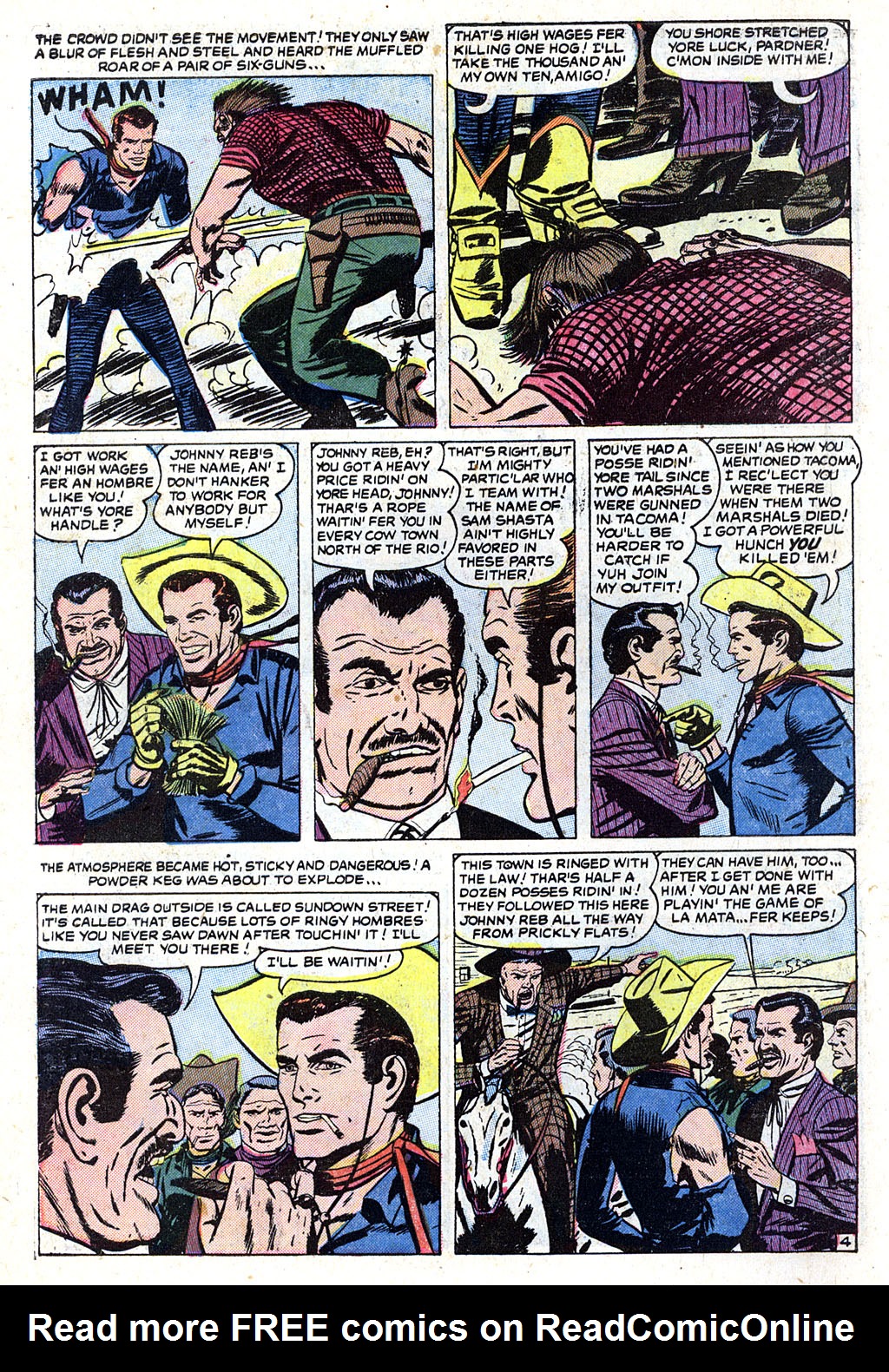 Read online Western Outlaws (1954) comic -  Issue #5 - 6