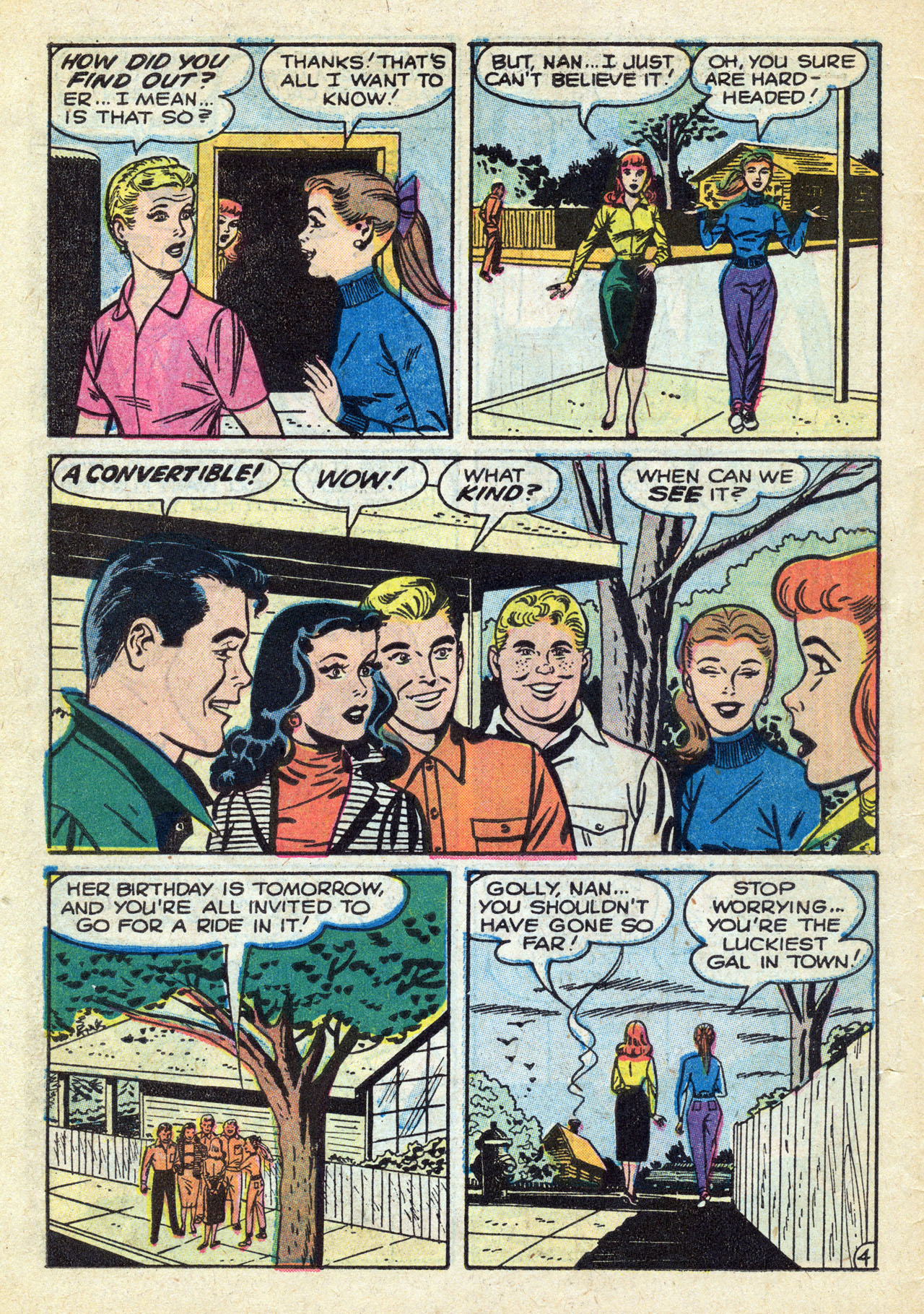 Read online Patsy Walker comic -  Issue #66 - 1