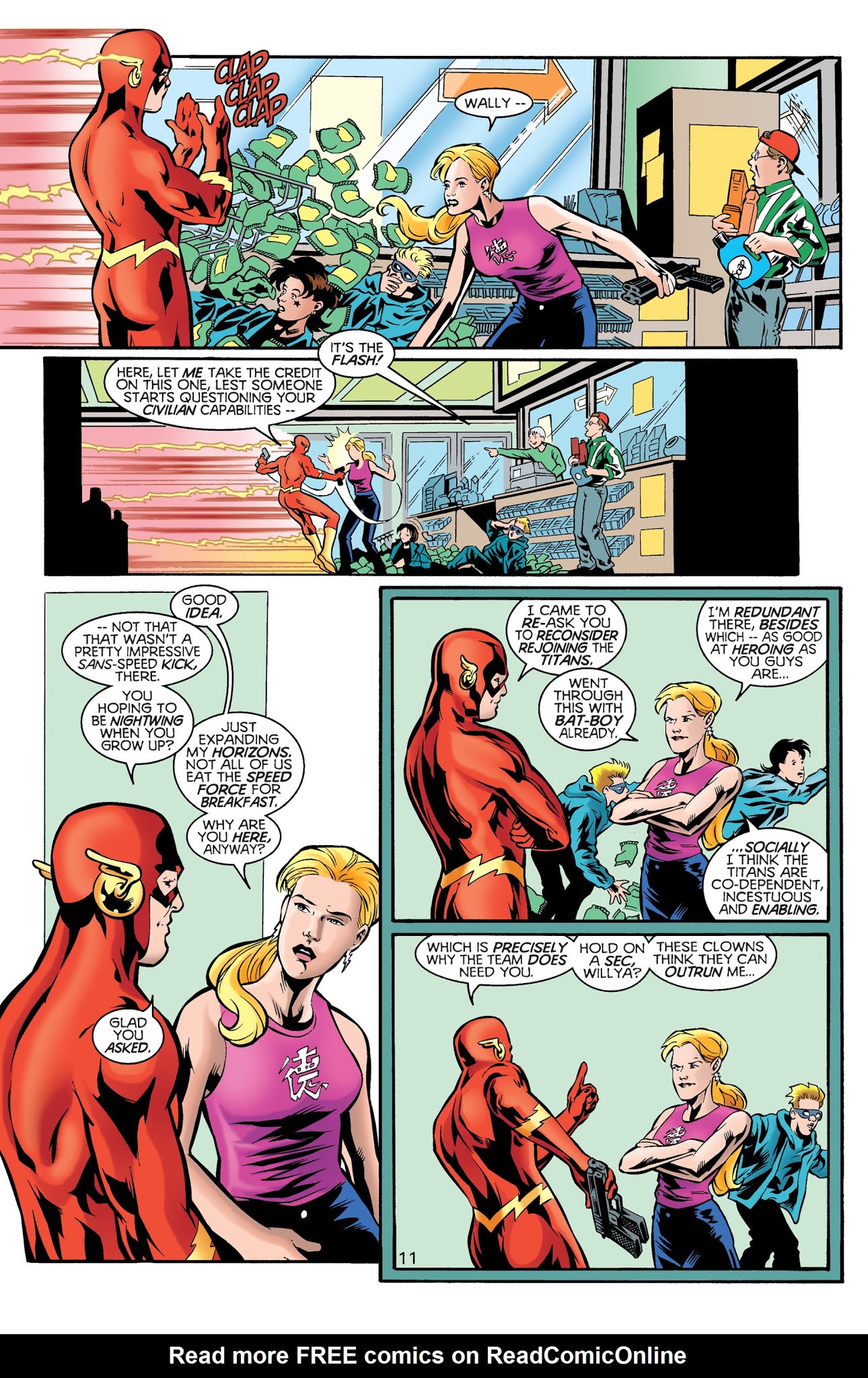 Read online The Titans (1999) comic -  Issue #20 - 12