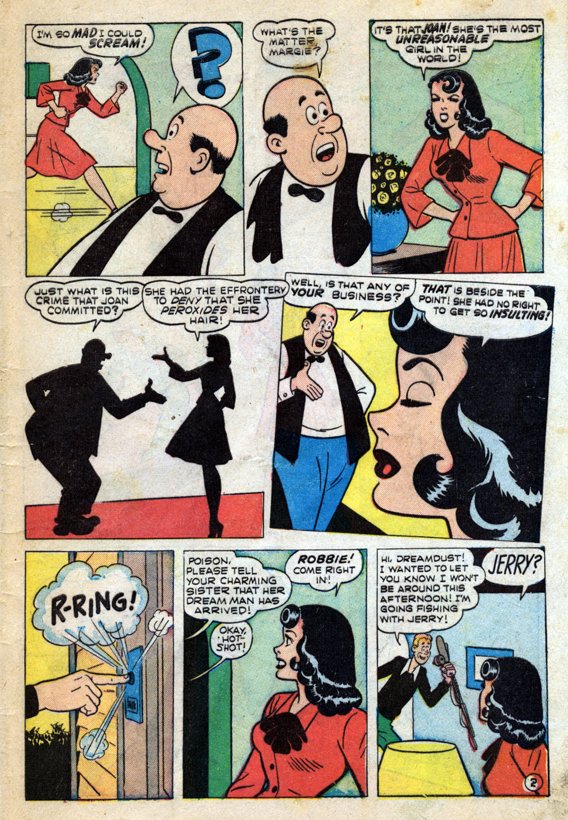 Read online Margie Comics comic -  Issue #43 - 45