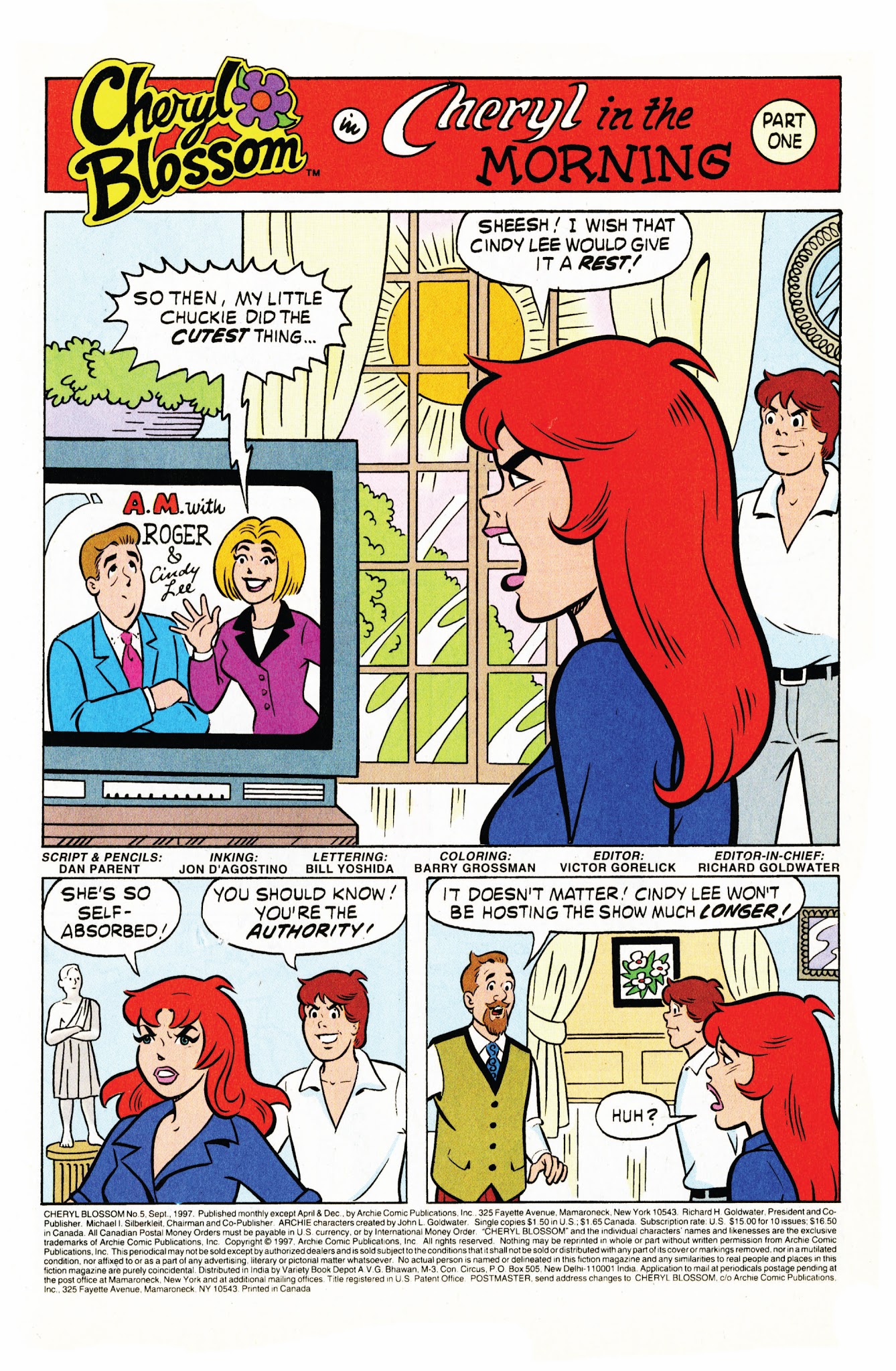 Read online Cheryl Blossom comic -  Issue #5 - 2