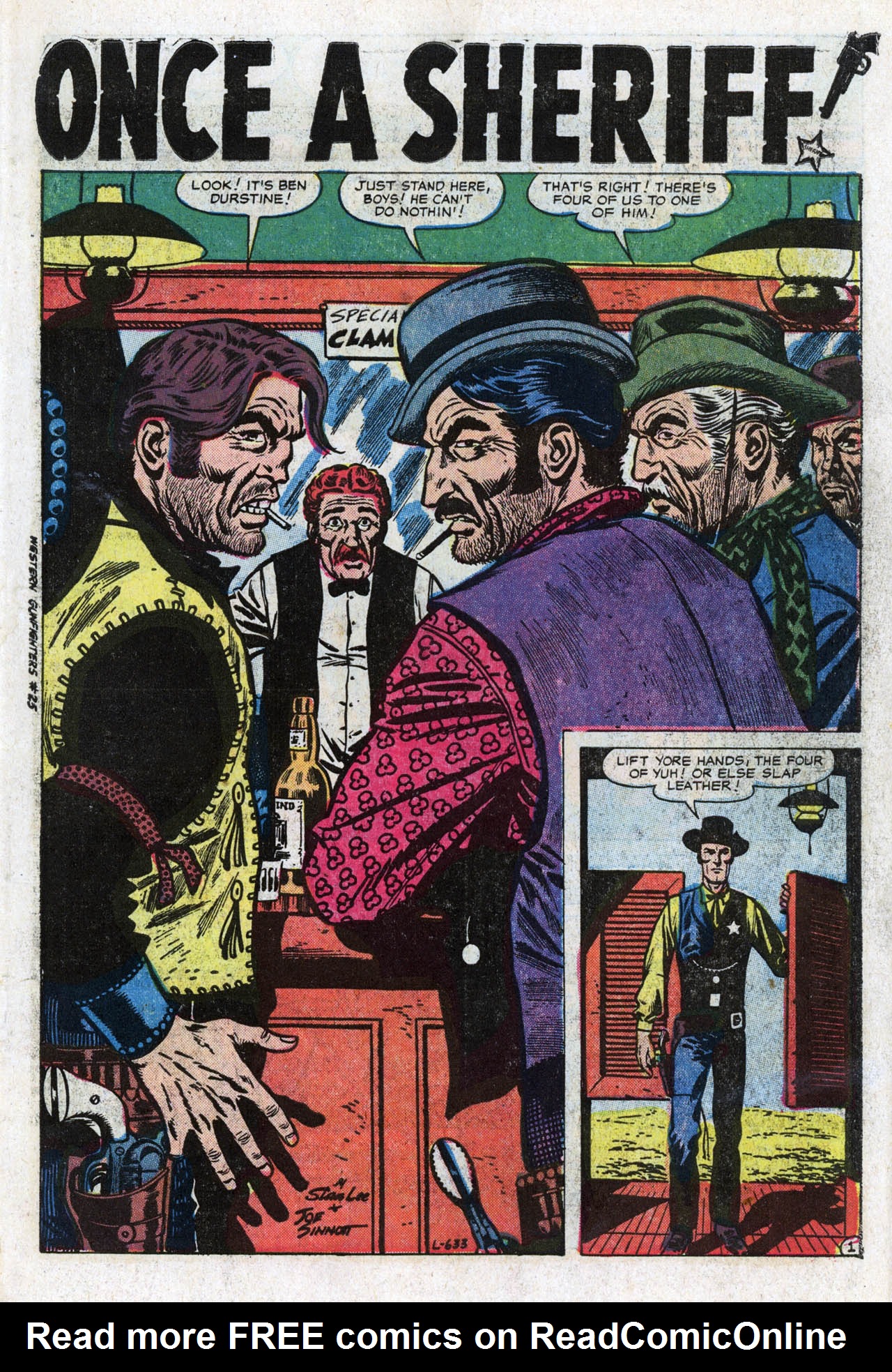 Read online Western Gunfighters (1956) comic -  Issue #25 - 3