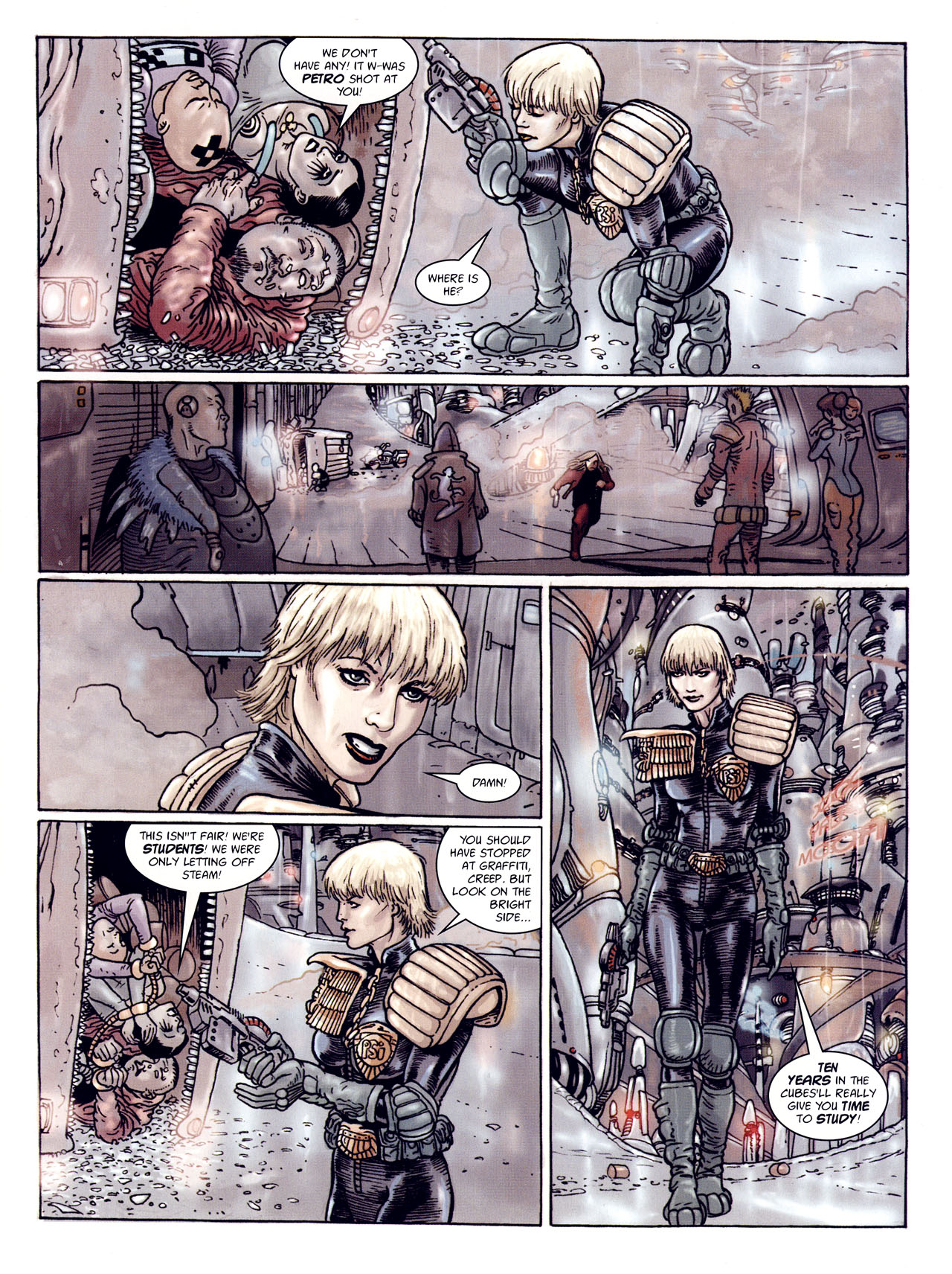Read online Judge Dredd Megazine (Vol. 5) comic -  Issue #258 - 22