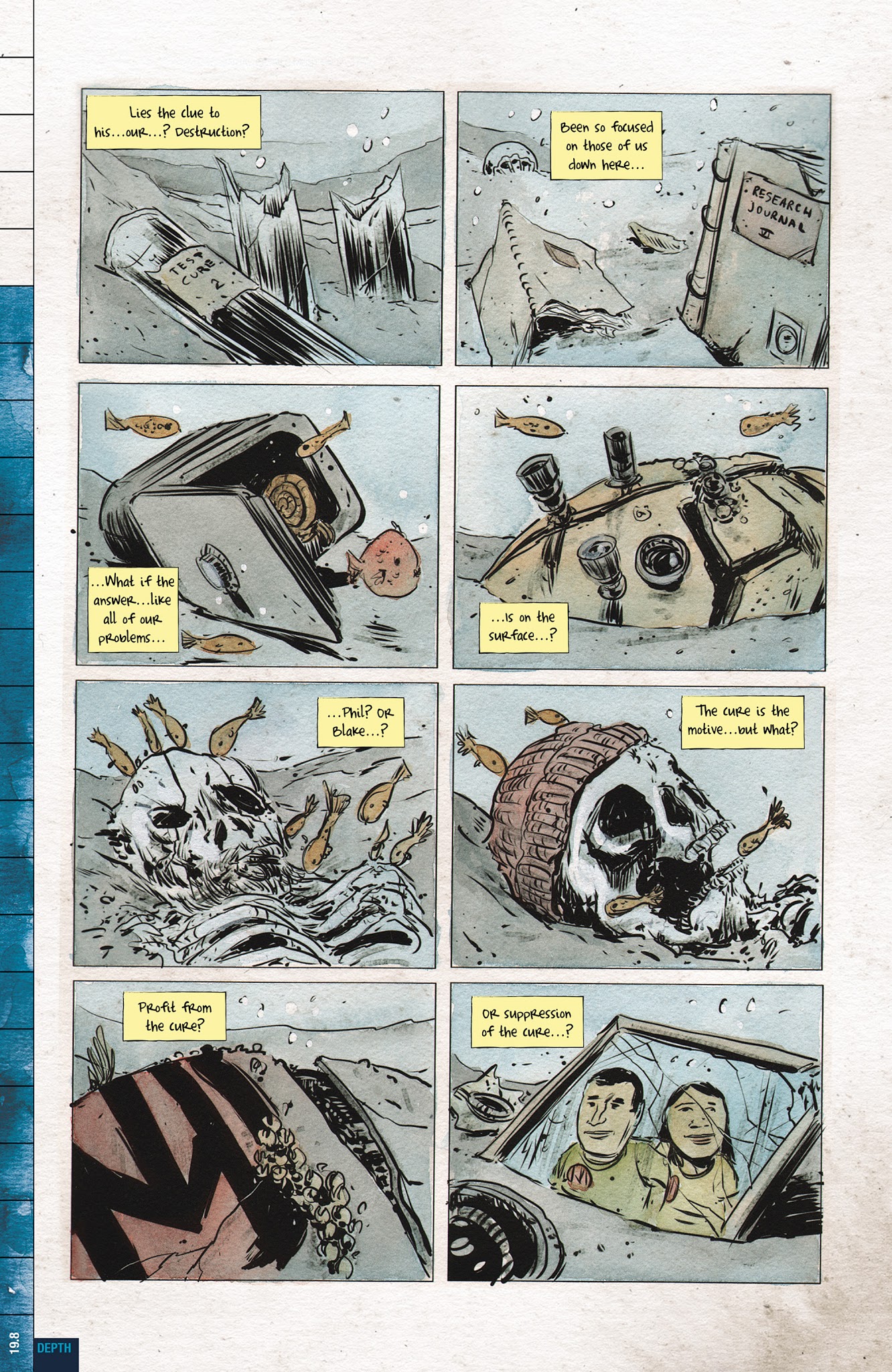 Read online Dept. H comic -  Issue #19 - 9