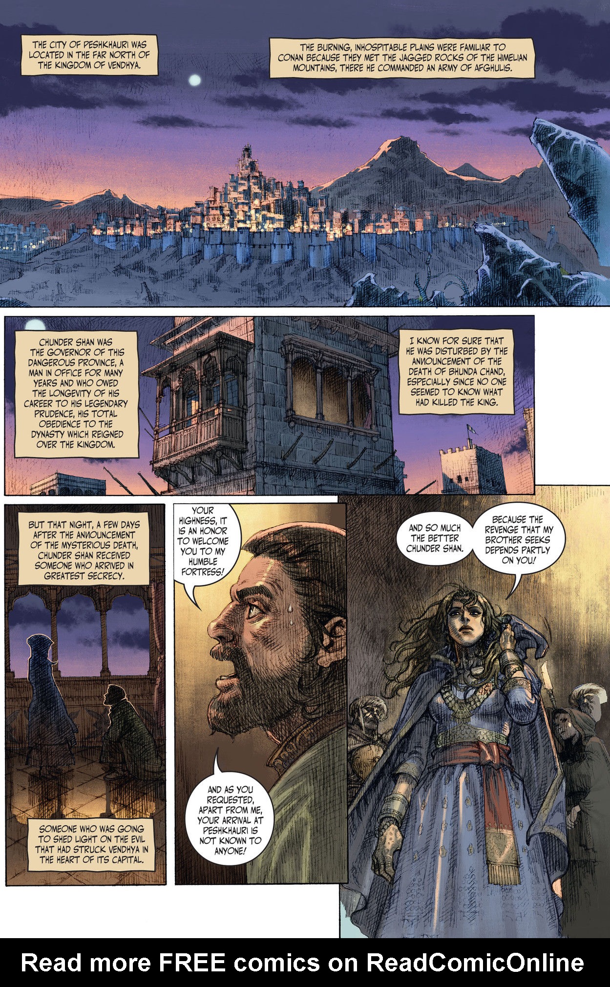 Read online The Cimmerian comic -  Issue # TPB 2 (Part 1) - 13