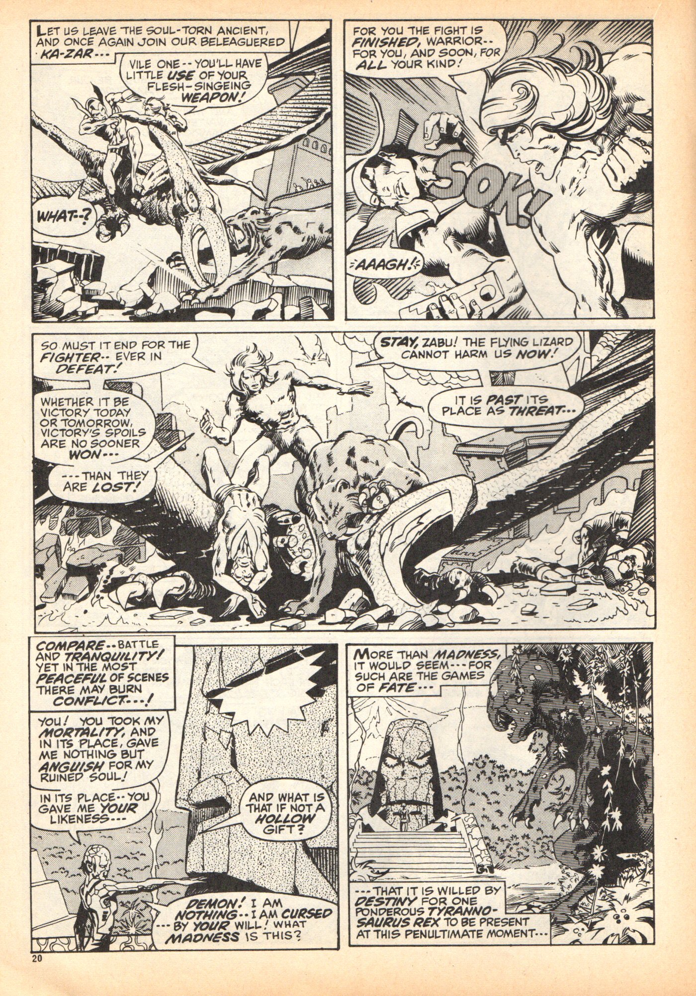Read online Planet of the Apes (1974) comic -  Issue #5 - 20