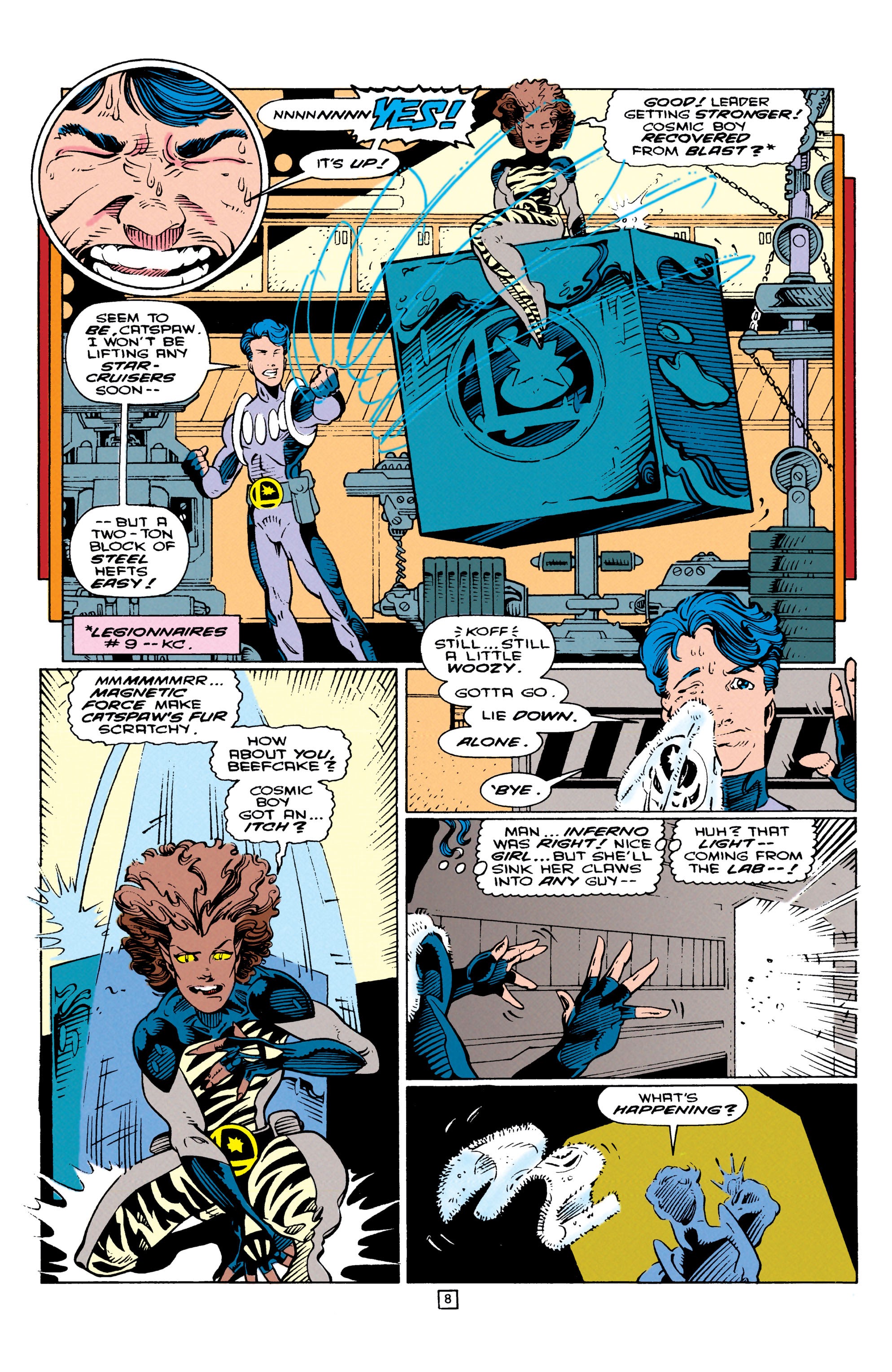 Read online Legionnaires comic -  Issue #16 - 9