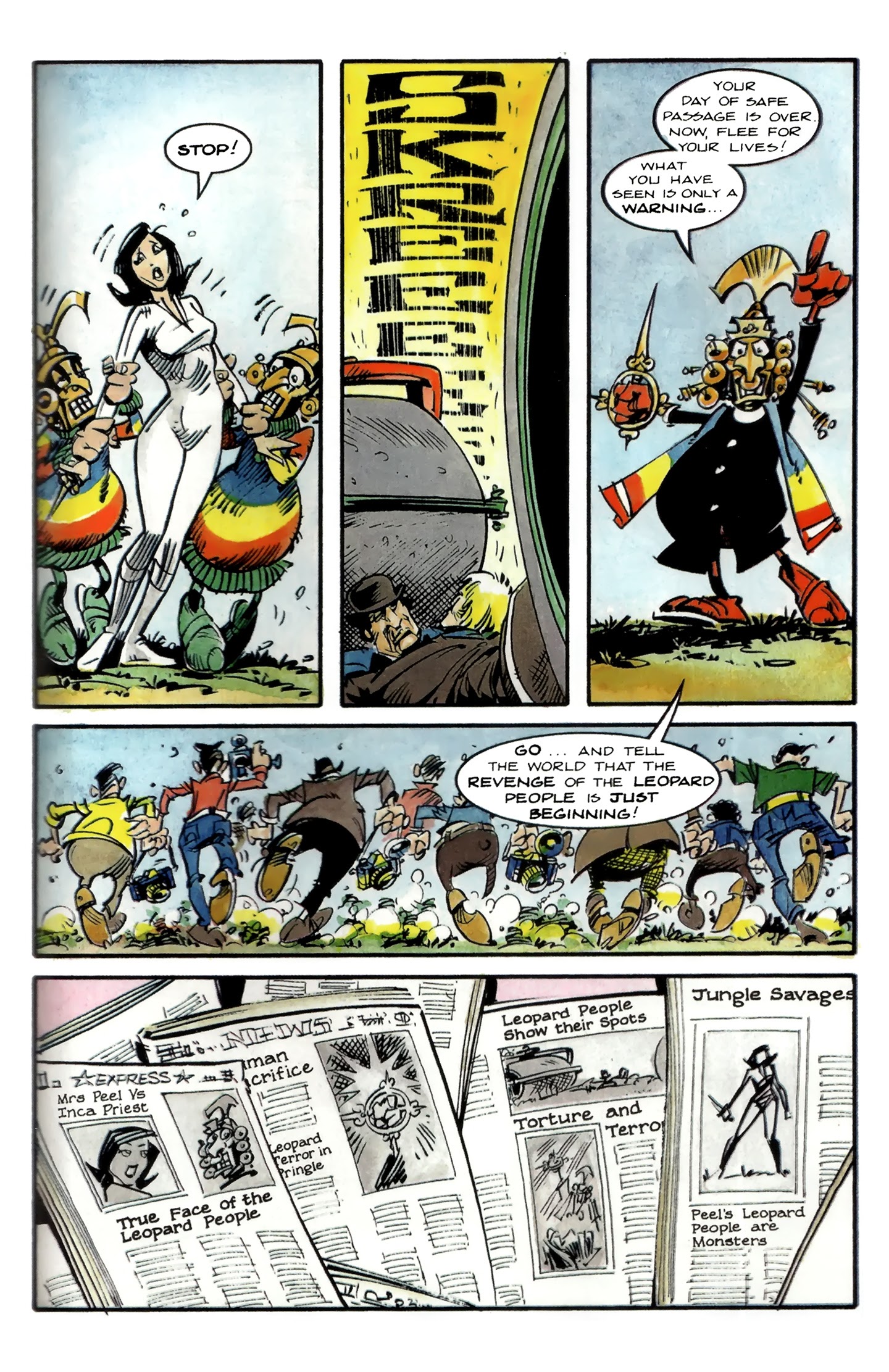 Read online Steed and Mrs. Peel (2012) comic -  Issue #6 - 18