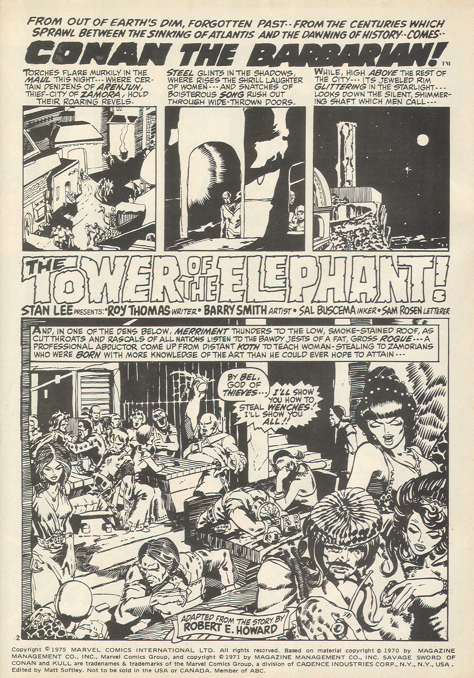 Read online The Savage Sword of Conan (1975) comic -  Issue #4 - 2