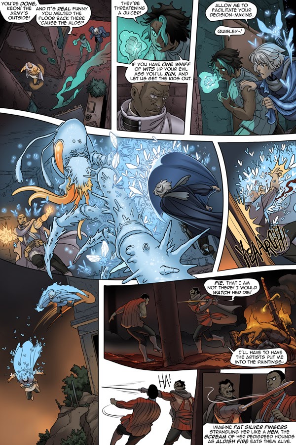 Read online Unsounded comic -  Issue #16 - 109