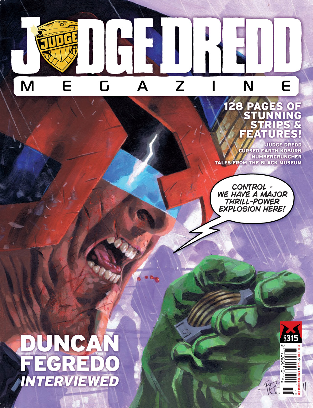 Read online Judge Dredd Megazine (Vol. 5) comic -  Issue #315 - 1