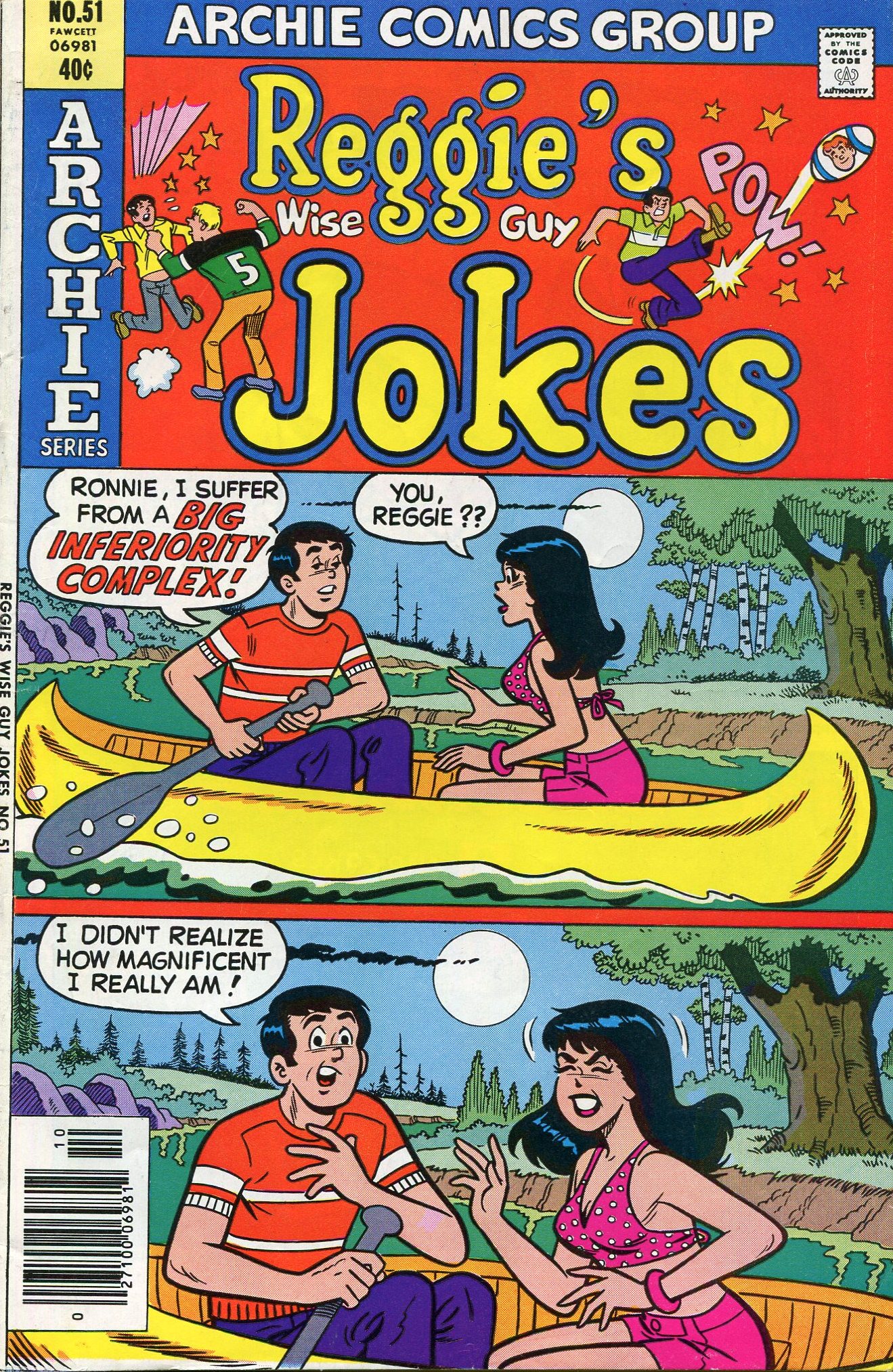 Read online Reggie's Wise Guy Jokes comic -  Issue #51 - 1
