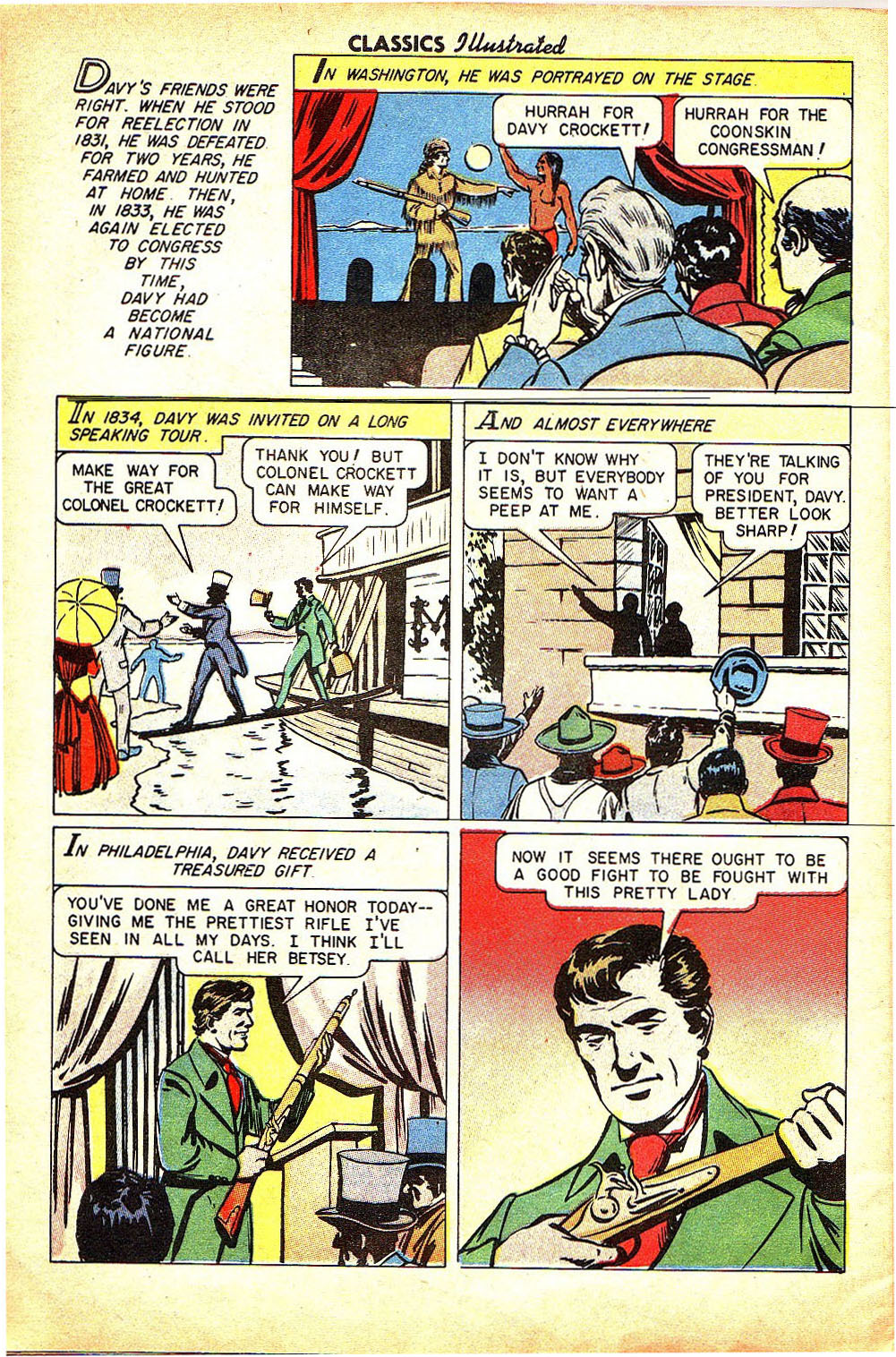 Read online Classics Illustrated comic -  Issue #129 - 35