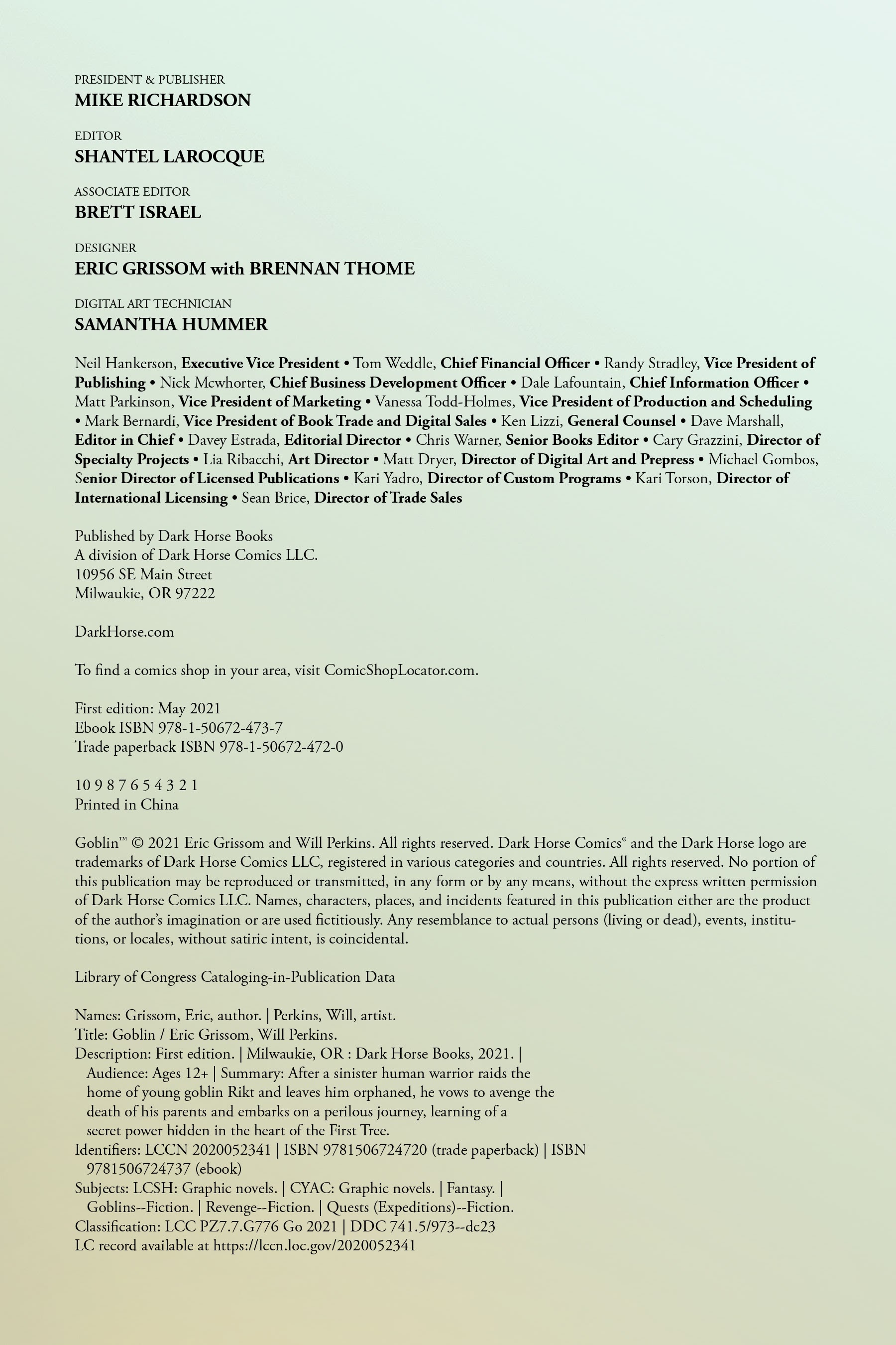 Read online Goblin comic -  Issue # TPB (Part 1) - 4