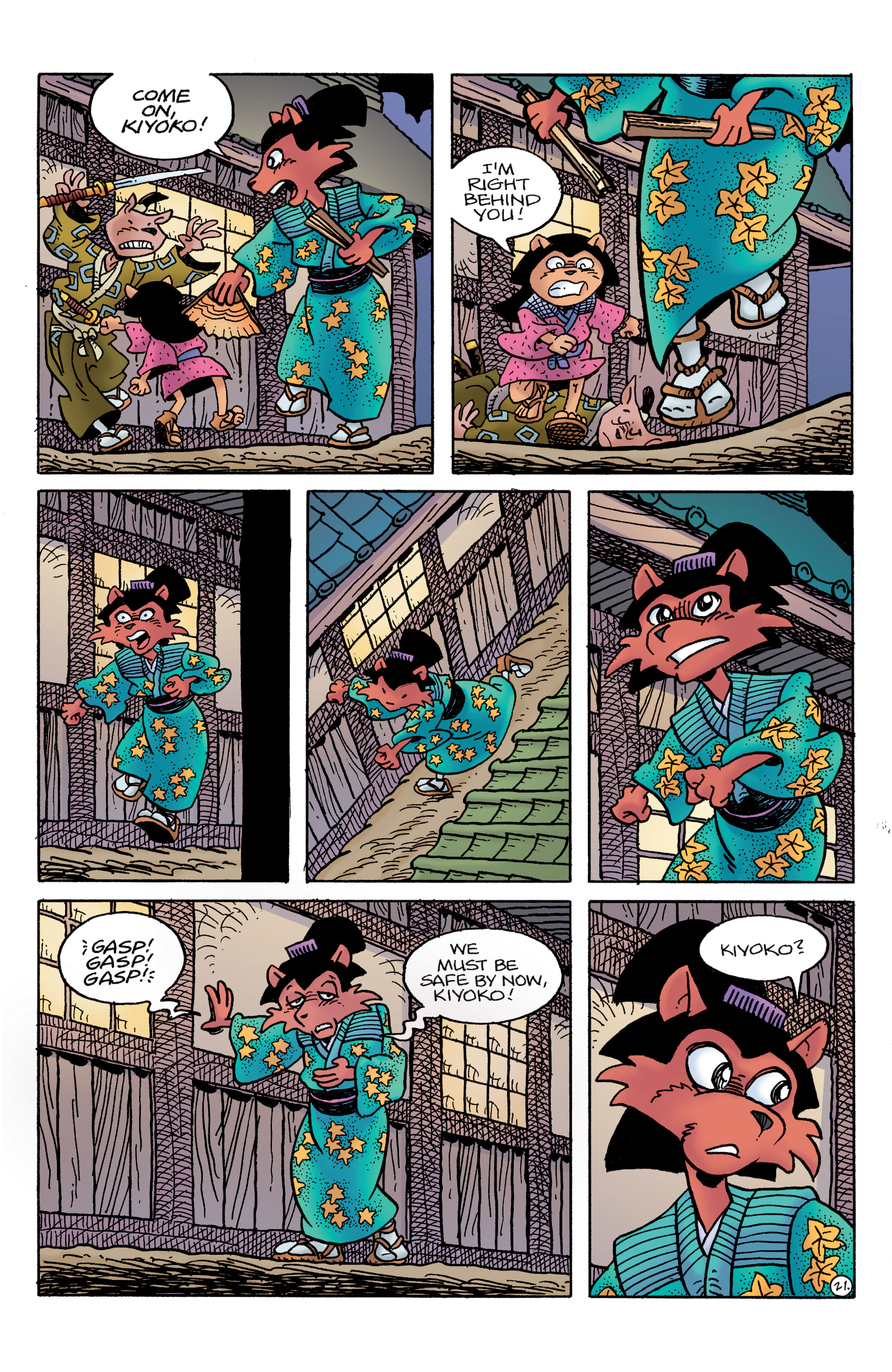 Read online Usagi Yojimbo (2019) comic -  Issue #22 - 23